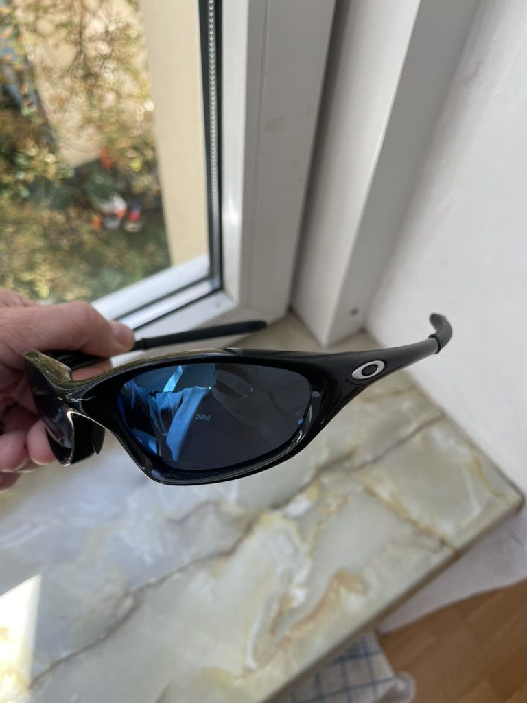 Oakley Oakley XX Twenty w/ Polished Black, Ice Iridium Lenses Size ONE SIZE - 4 Thumbnail