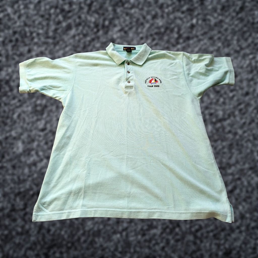 Peregrine Antigua Sailing Week Team 2009 Polo Shirt Mens Size L PeregrineBay Size US L / EU 52-54 / 3 - 1 Thumbnail