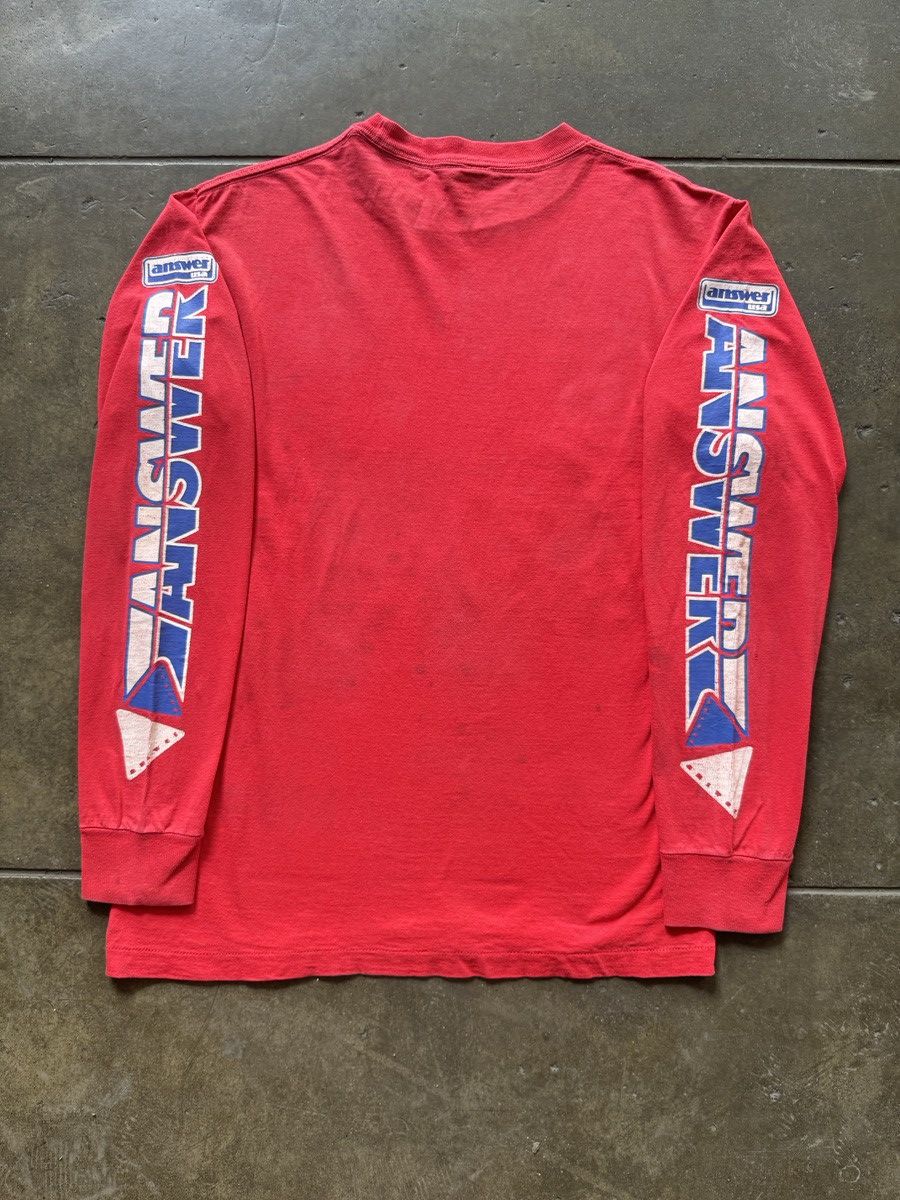 Vintage Vintage ‘80s Honda Answer Car Racing Tee Shirt Nascar F1 Size US M / EU 48-50 / 2 - 2 Thumbnail