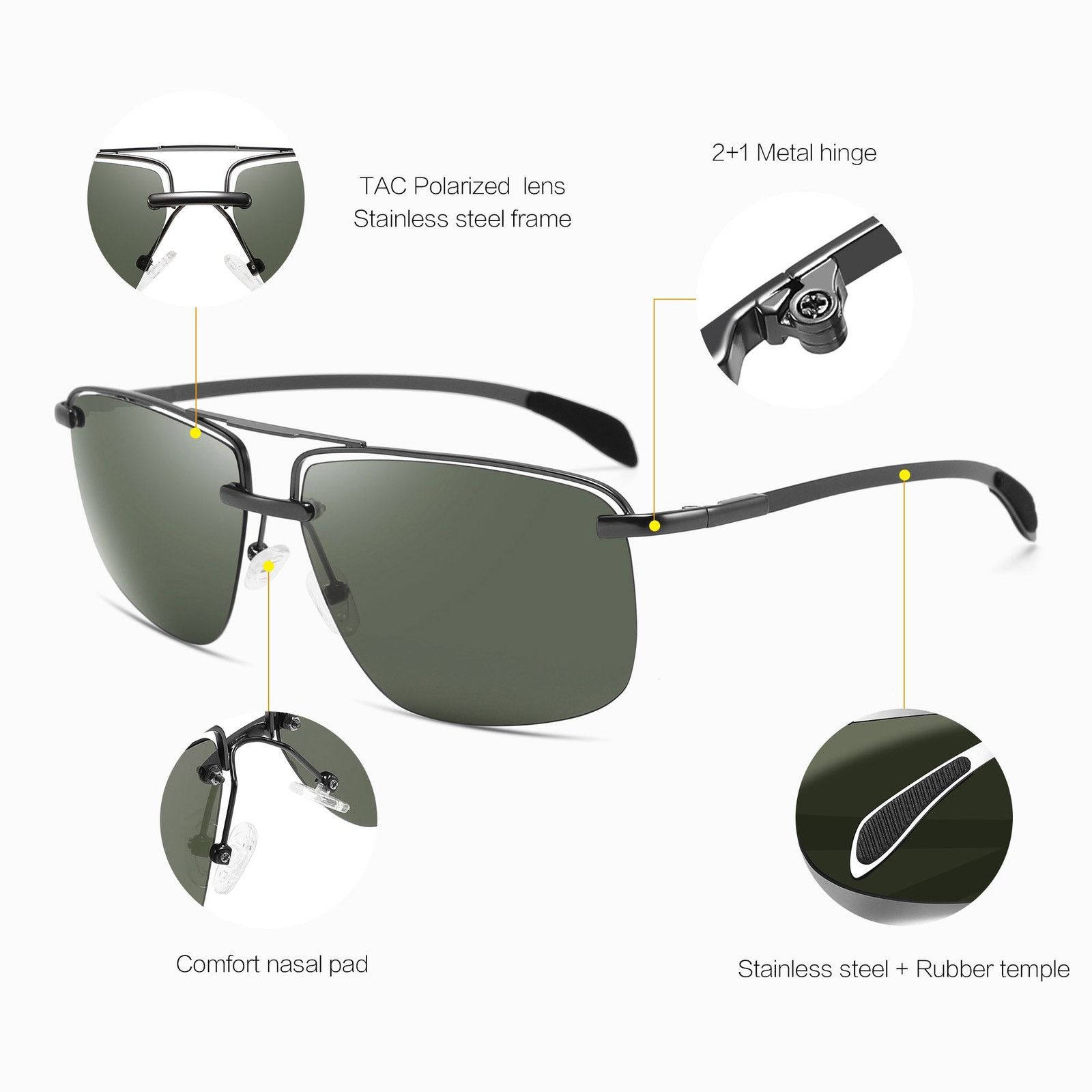 Other Tucci Metal Elegance Sunglasses Size ONE SIZE - 8 Thumbnail