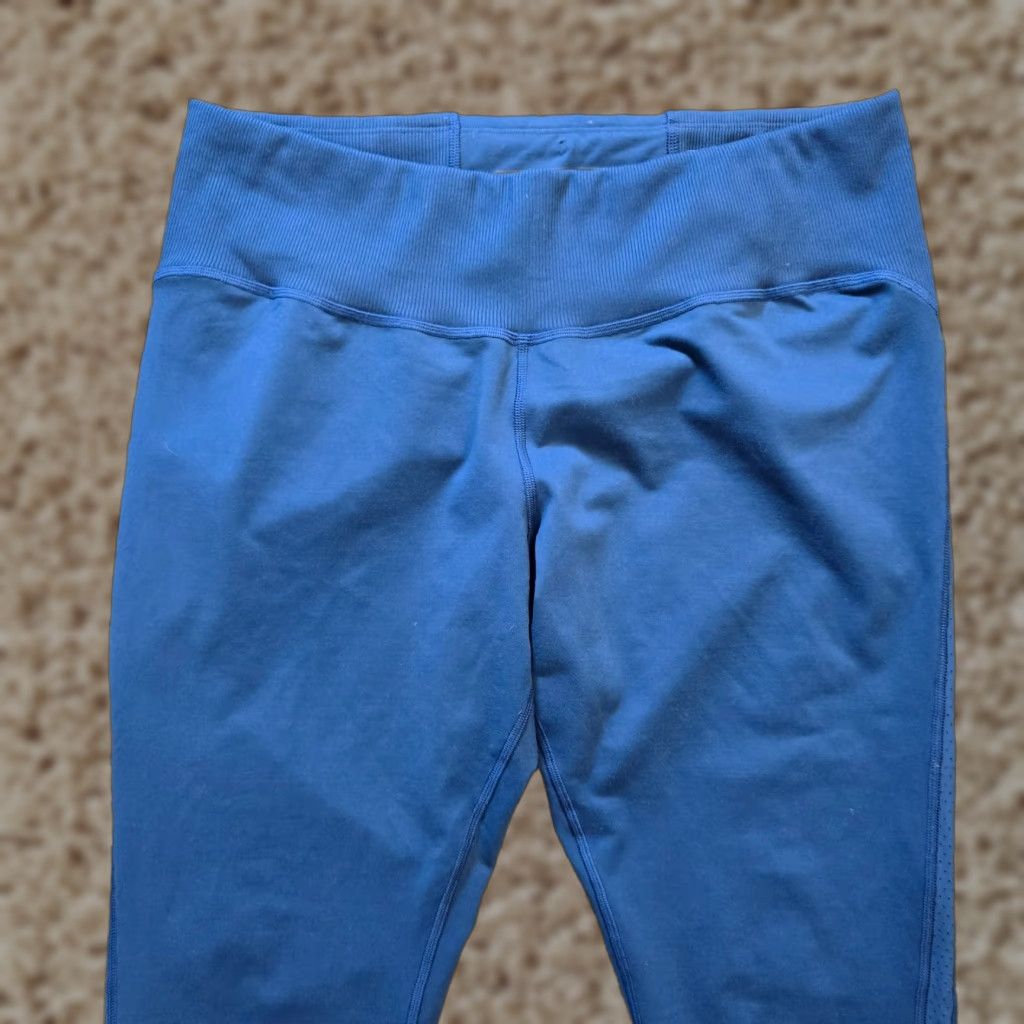 Vintage REI Co Op Pants Womens XL Blue Leggings Stretch Performance Outdoors Casual Size 40" / US 18 - 1 Thumbnail