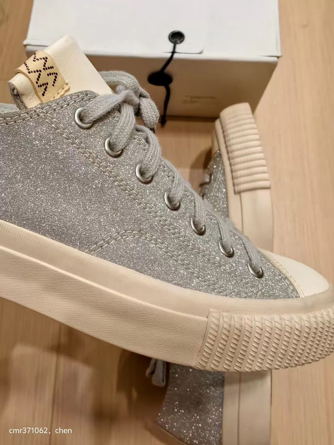 Visvim visvim 19ss skagway lo folie silver glitter 10 Size US 10 / EU 43 - 5 Thumbnail