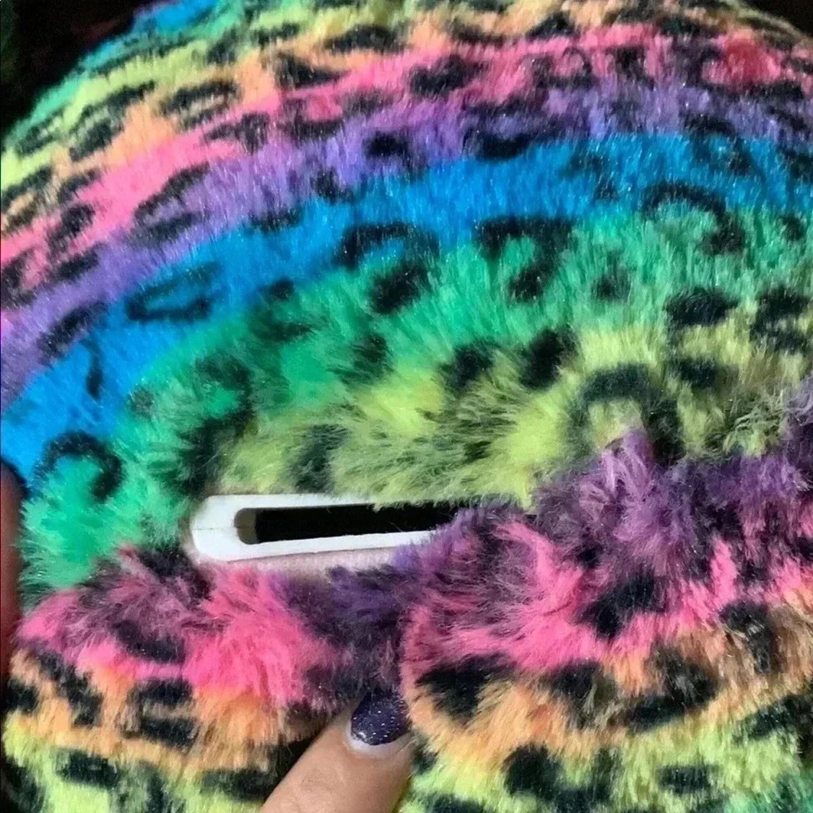 The North Face Ty Rainbow Leopard Plush Toy Size ONE SIZE - 2 Thumbnail