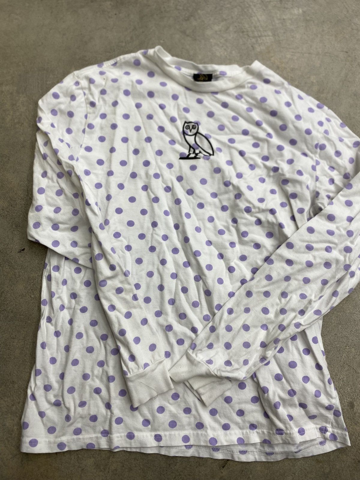 October's Very Own OVO Owl Polka Dot Long Sleeve Size US L / EU 52-54 / 3 - 1 Thumbnail