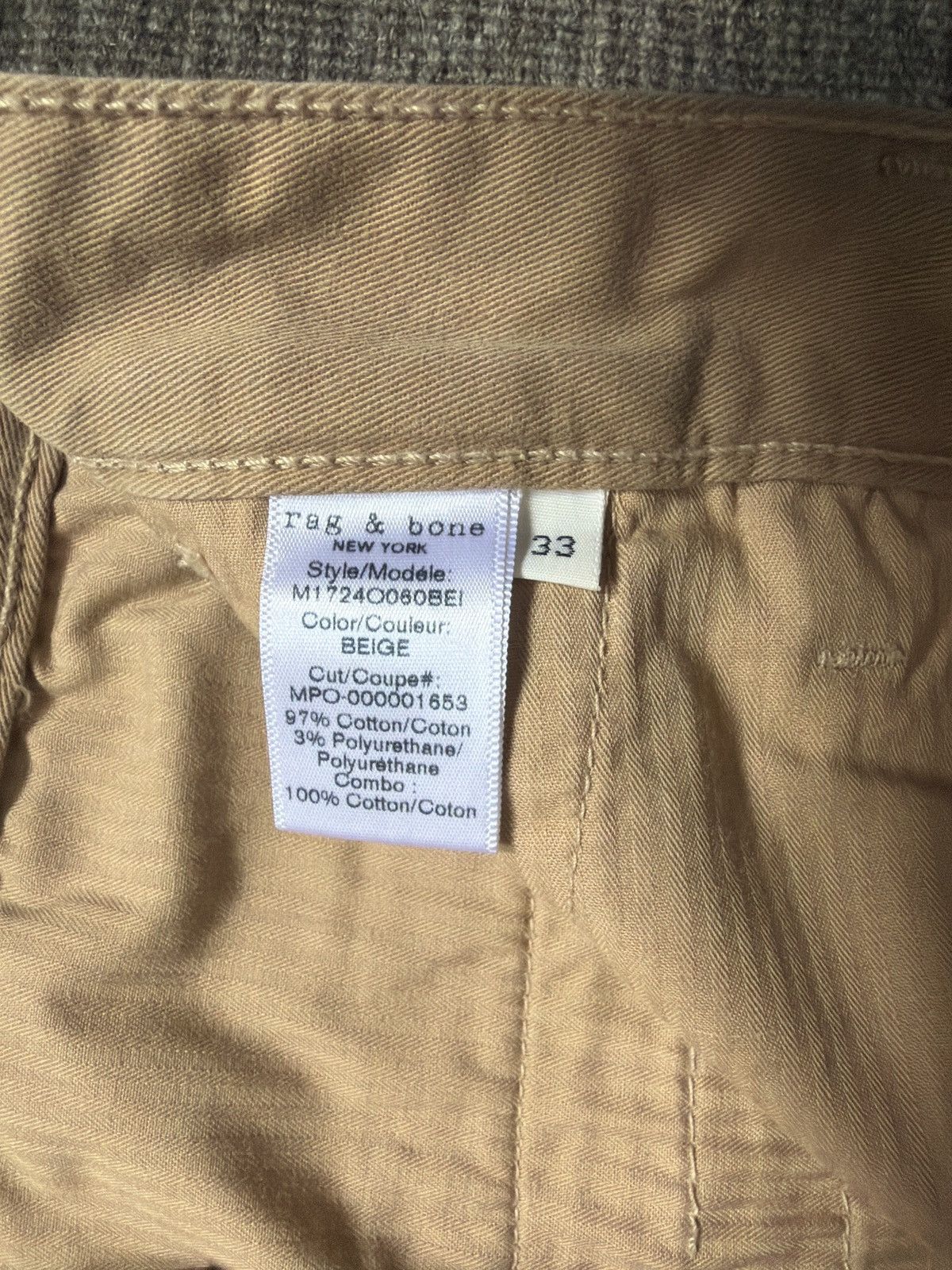 Rag & Bone Rag & Bone beige casual pants Size US 31 - 7 Thumbnail