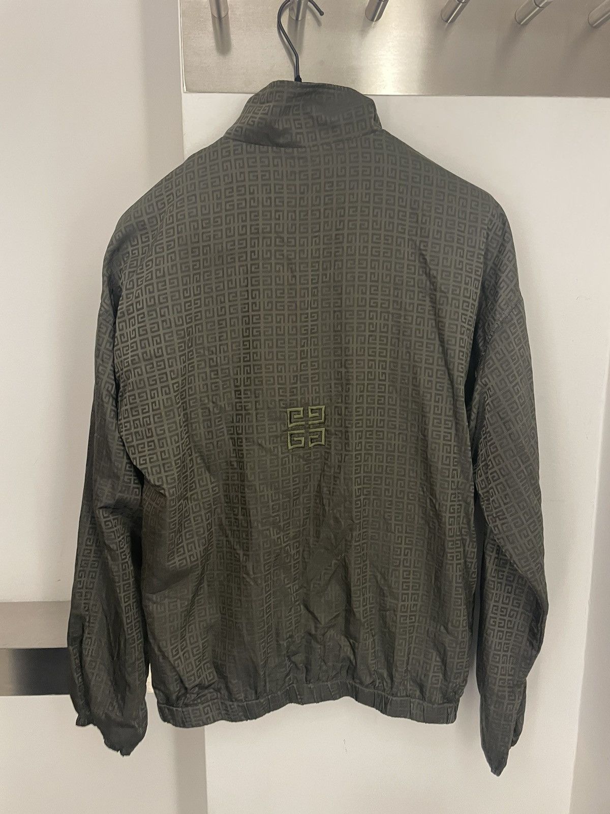 Givenchy Garment Dye Embroidered Jacket 'Military Green' Size US M / EU 48-50 / 2 - 2 Thumbnail