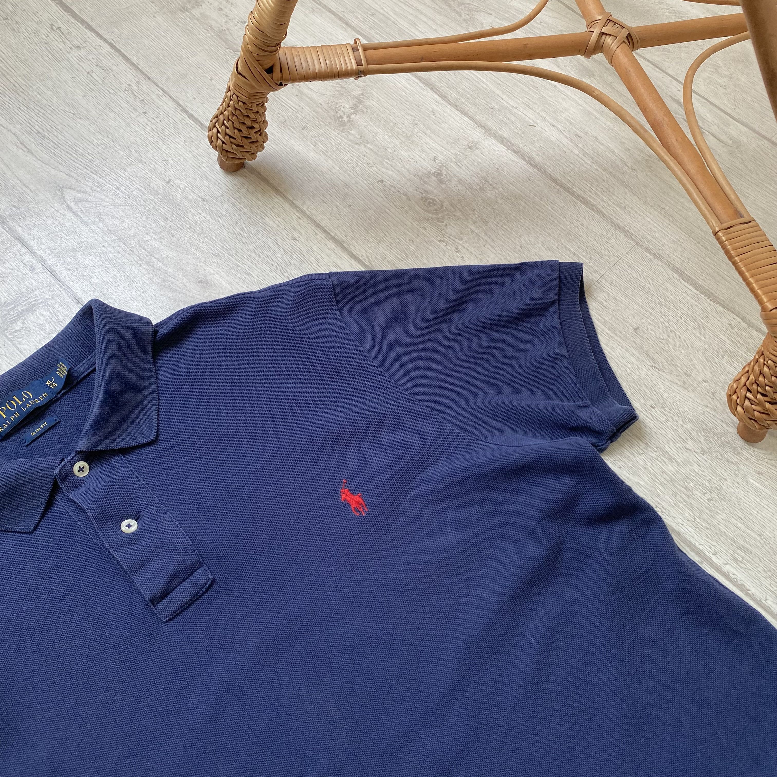 Polo Ralph Lauren Polo Ralph Lauren Polo tee Y2K Vintage 00s mini logo pony Size US L / EU 52-54 / 3 - 4 Thumbnail