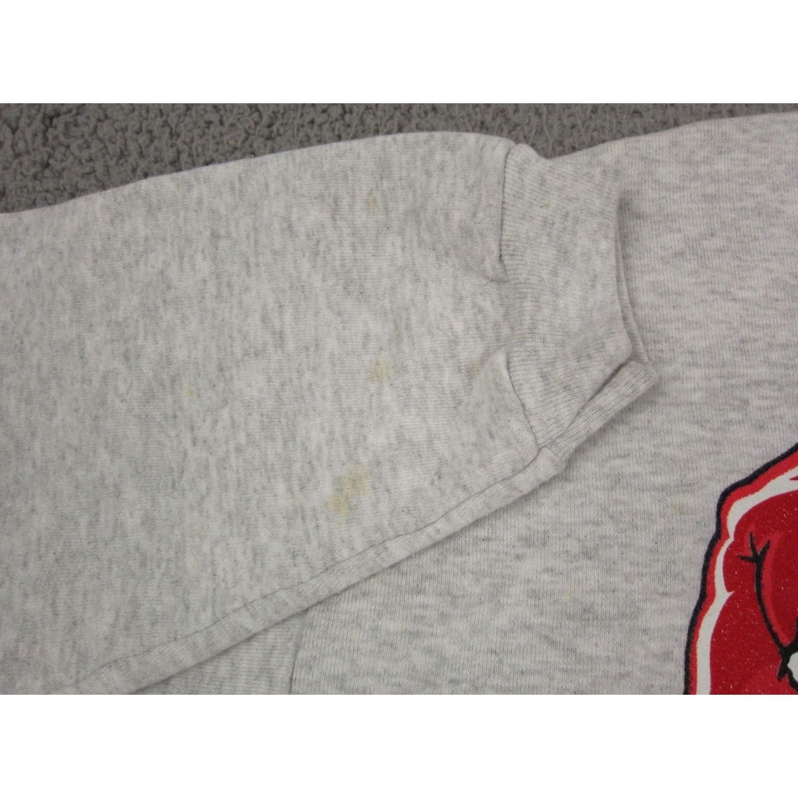 Vintage VINTAGE Pride Sweatshirt Mens XL Gray Christmas 90s Graphic Print Pullover Crew Neck Size US XL / EU 56 / 4 - 5 Thumbnail
