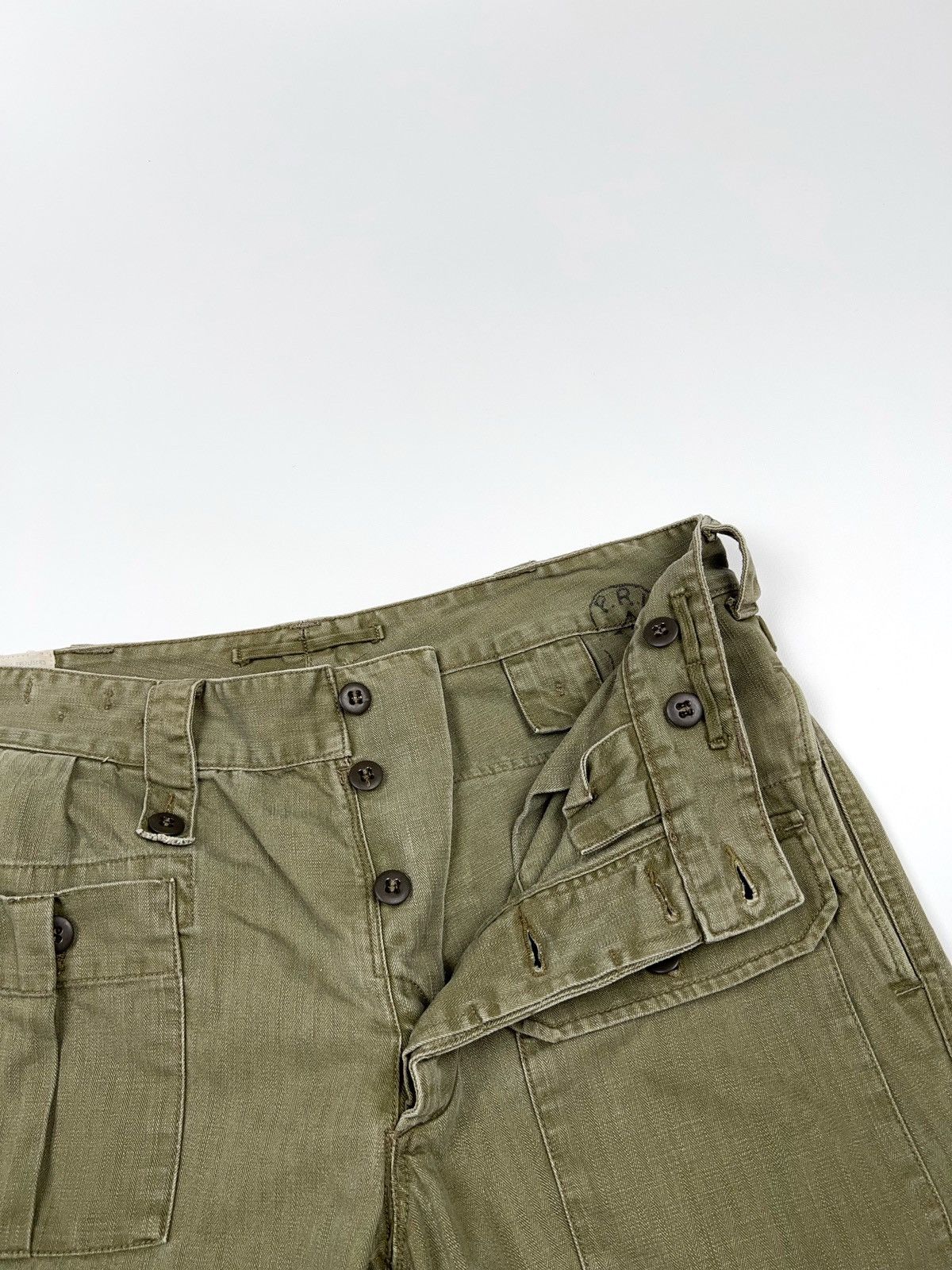 Polo Ralph Lauren Polo Ralph Lauren Military Cargo Vintage Combat Pants Battle Size US 33 - 8 Thumbnail