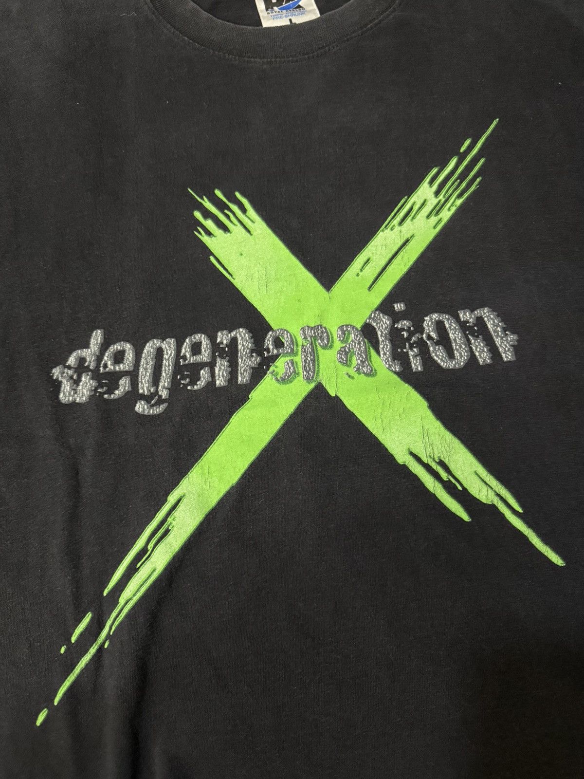 Vintage Vintage 90s WWF D Generation X 1998 T Shirt Size US L / EU 52-54 / 3 - 3 Thumbnail