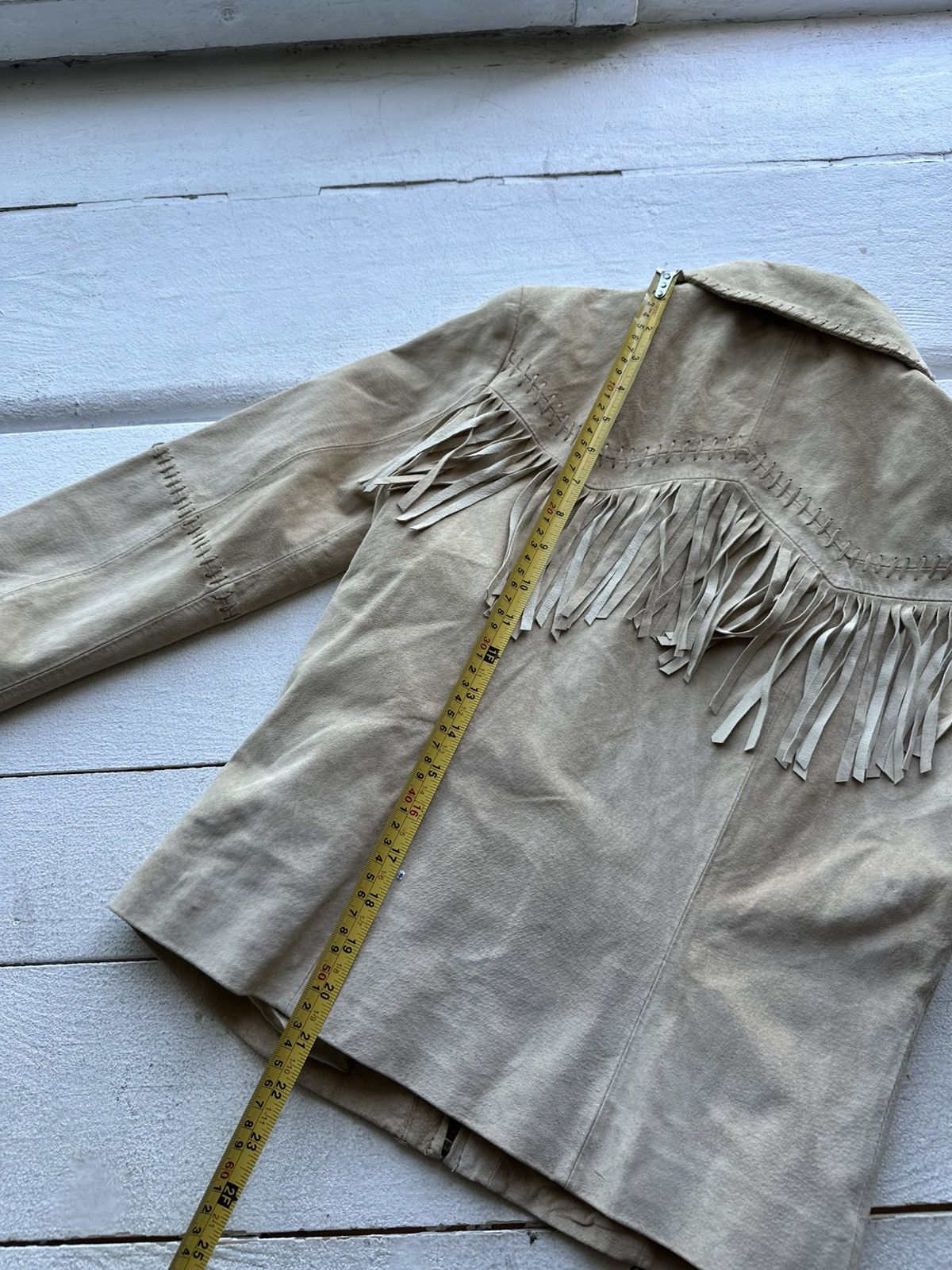 Vintage 🚨AVANT-GARDE BEIGE Rick Owen’s Opium Y2K LEATHER JACKET Size XS / US 0-2 / IT 36-38 - 9 Thumbnail