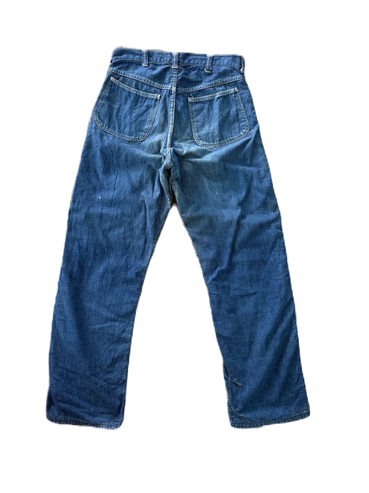 Wrangler Vintage Super Rare Blue Bell Denim Gripper Zipper Sanforized Size US 26 / EU 42 - 5 Thumbnail