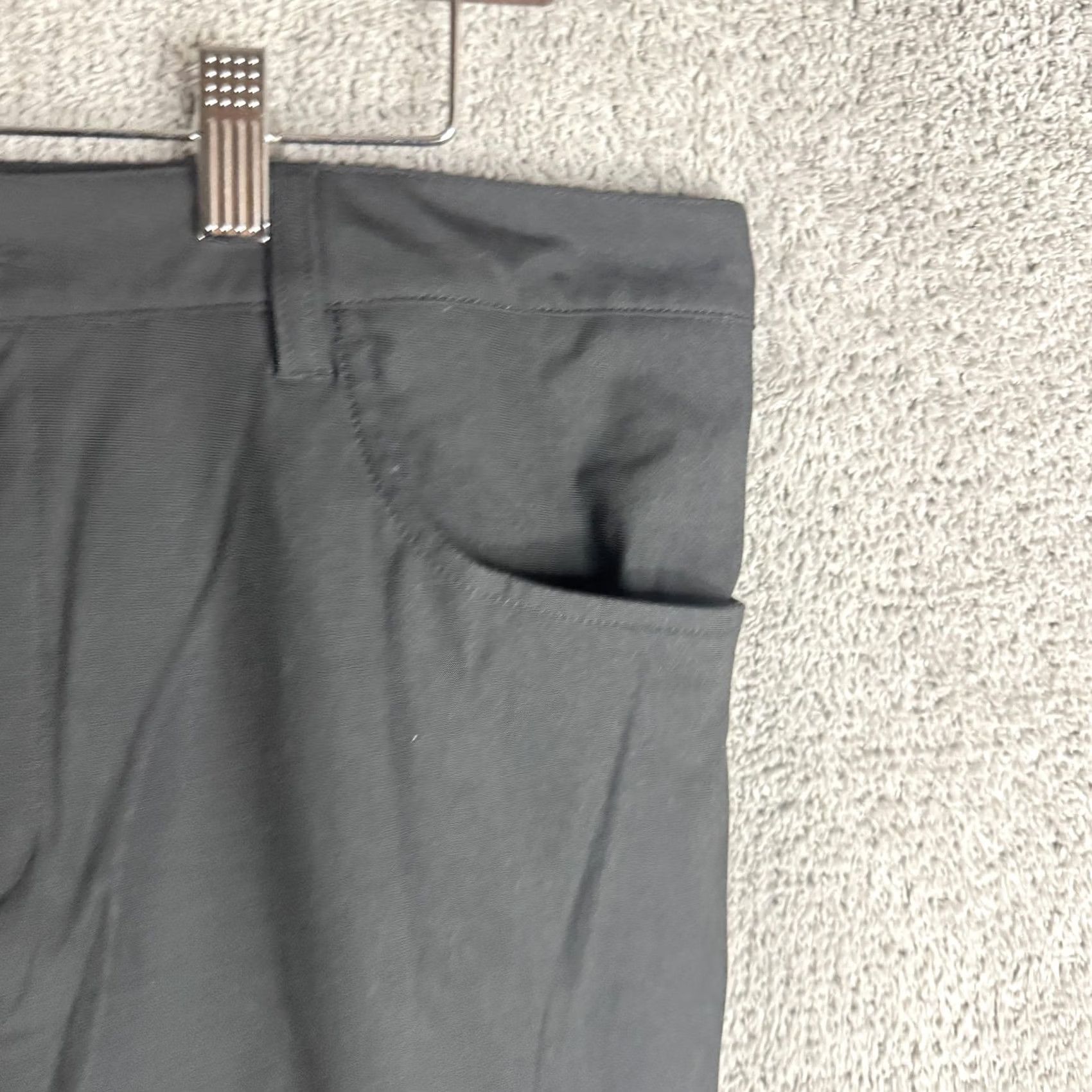 Hart Schaffner Marx Hart Schaffner Marx Pants Mens 38x32 Black Microfiber Dress 5 Pocket Casual Size US 38 / EU 54 - 3 Thumbnail