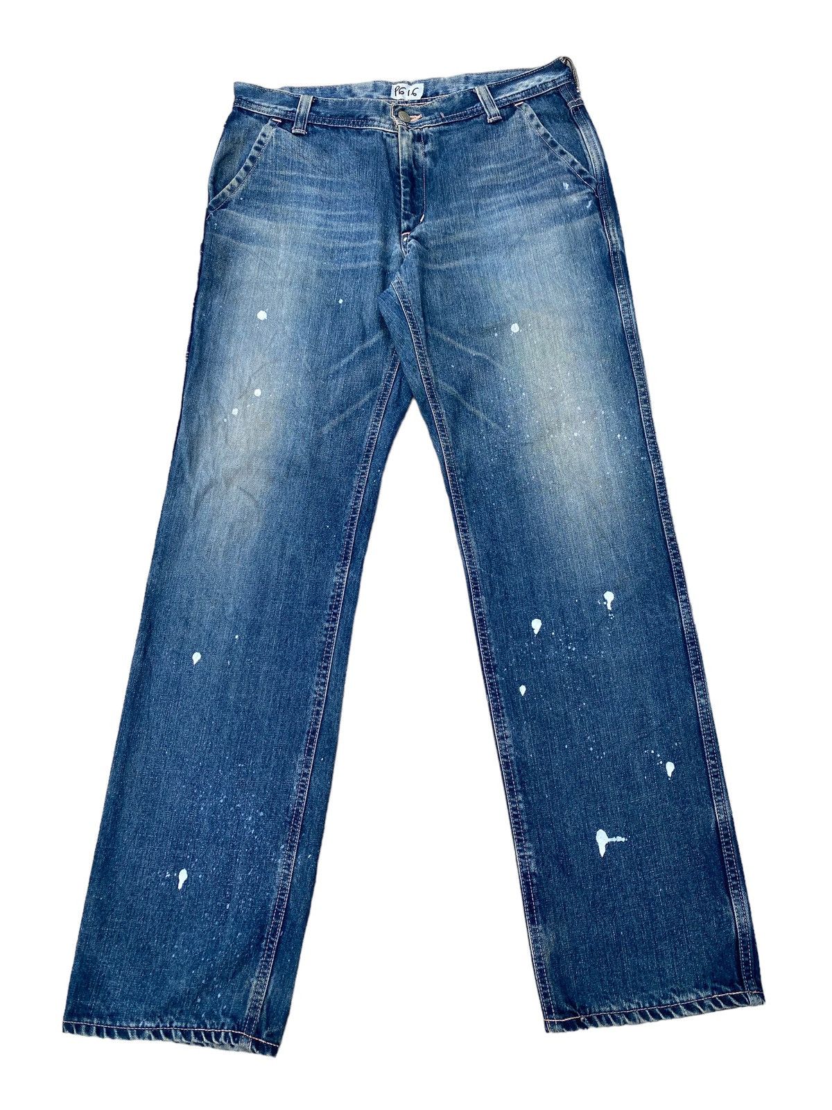 Lee Vintage Lee Paint Splash Carpenters Pant Size US 32 / EU 48 - 2 Thumbnail