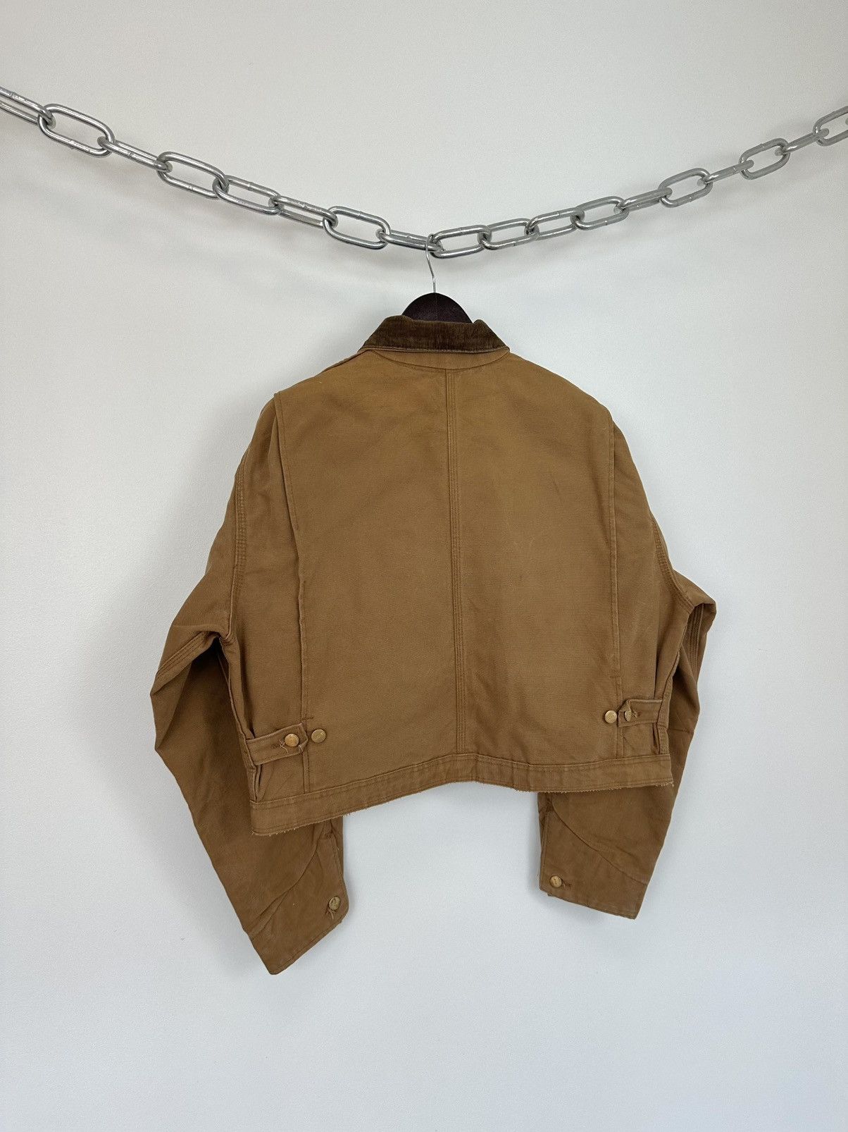 Carhartt Vintage 70s Carhartt USA Cropped Boxy Baggy Detroit Jacket Size US M / EU 48-50 / 2 - 12 Thumbnail
