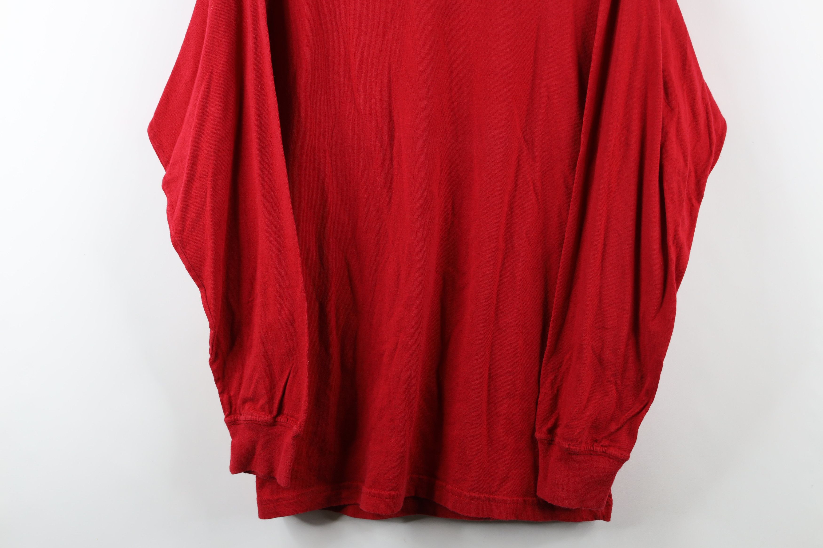 Vintage Vintage 90s Streetwear Blank Long Sleeve Turtleneck T-Shirt Size US S / EU 44-46 / 1 - 3 Thumbnail