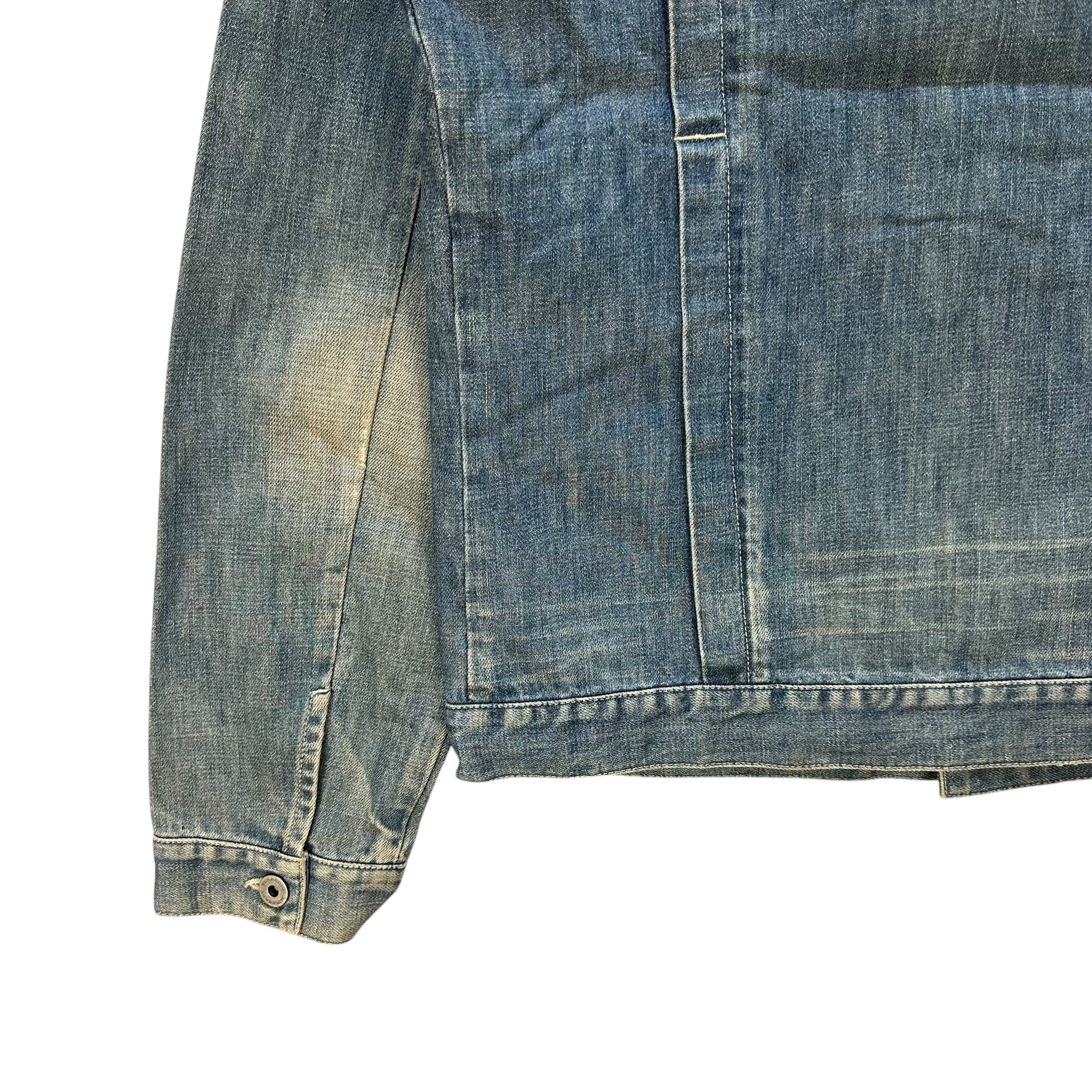 Burberry BURBERRY LONDON Washed Denim Jacket Made in Italy #A81-1952 Size US L / EU 52-54 / 3 - 15 Thumbnail