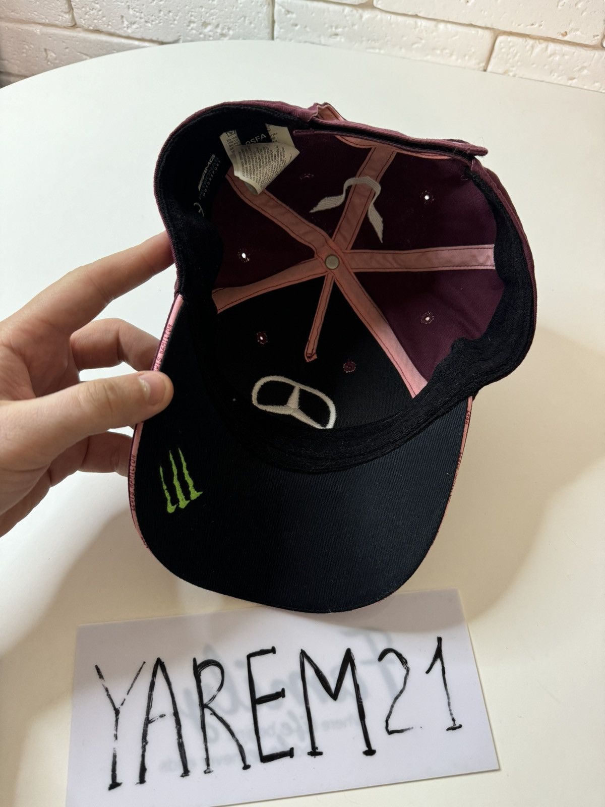 Mercedes-Benz Mercedes AMG Petronas Motorsport cap hat Size ONE SIZE - 5 Thumbnail