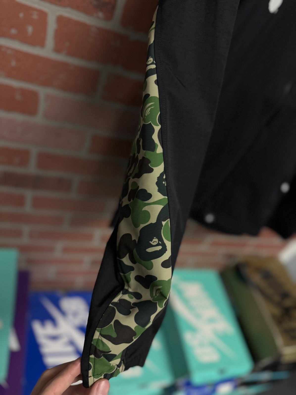 Bape × F.C.R.B Bape x FCRB Bape Wind Breaker Jacket Size M (NEW) Size US M / EU 48-50 / 2 - 3 Thumbnail