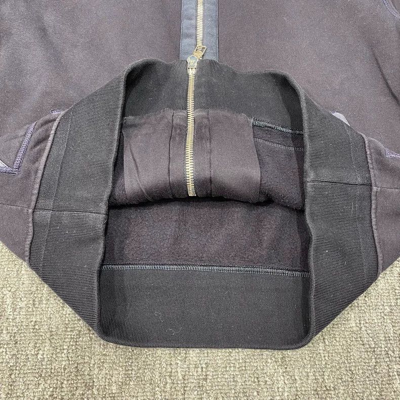 Louis Vuitton LOUIS VUITTON Dark blue split leather zip jacket Size US S / EU 44-46 / 1 - 8 Thumbnail