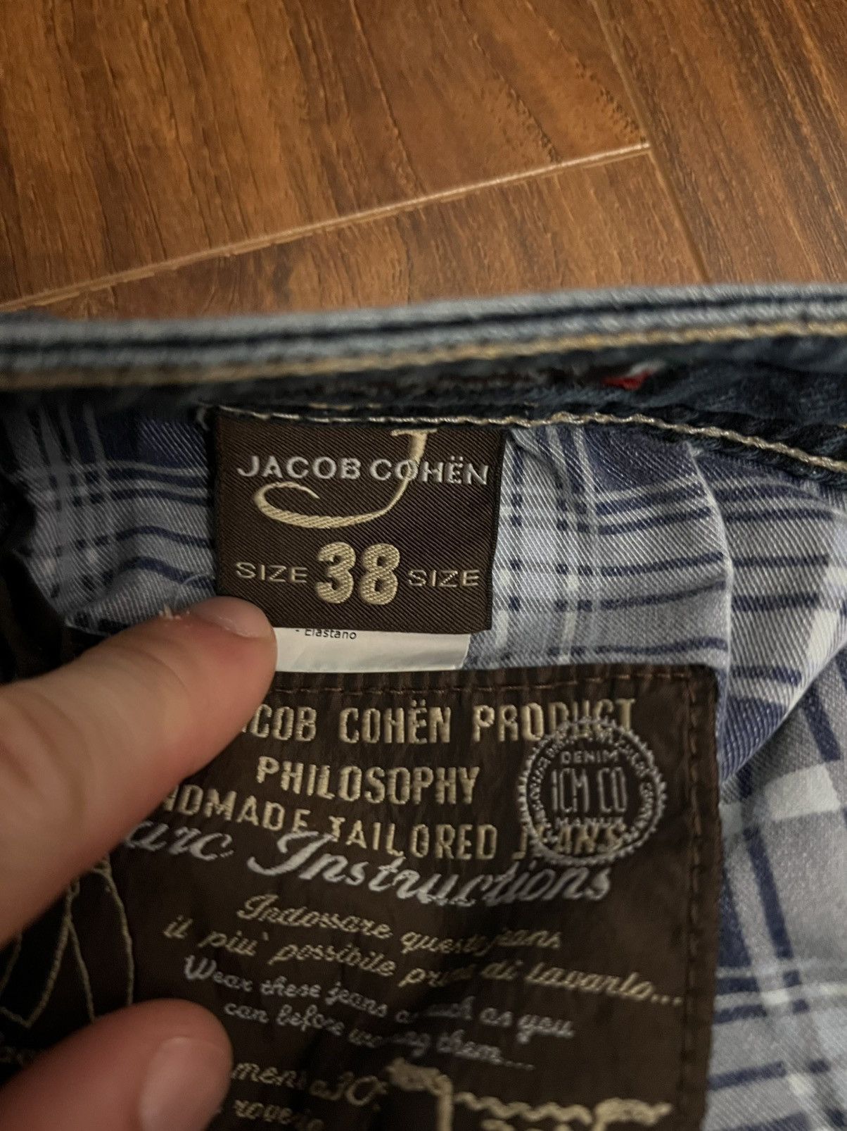 Jacob Cohen Jacob Cohen Luxury J622 QS Comfort Jeans Size US 38 / EU 54 - 11 Thumbnail