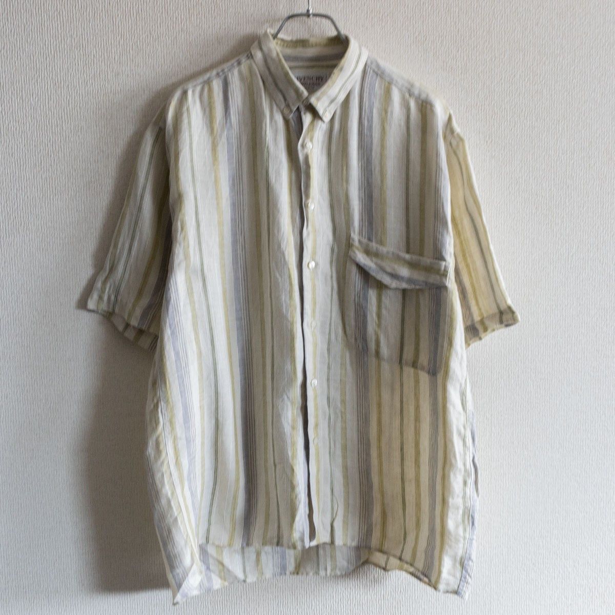 Givenchy Givenchy Linen Button-Down Shirt Size 2 Size US S / EU 44-46 / 1 - 1 Thumbnail