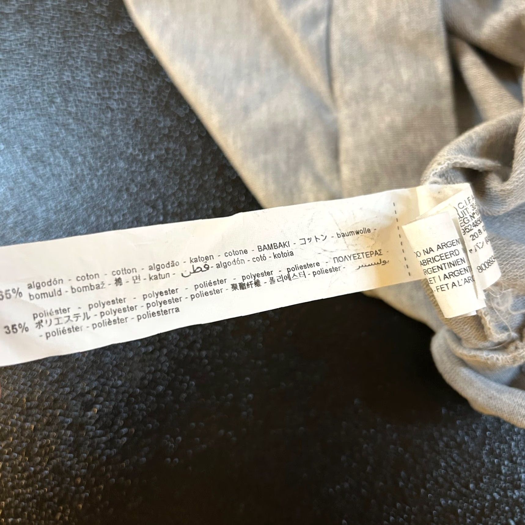 Zara Zara Sweatshirt Pullover Cropped Long Sleeve Gray Womens Small Casual Comfort Knit Cotton Blend Crew Neck Pullover Women Size S / US 4 / IT 40 - 5 Thumbnail