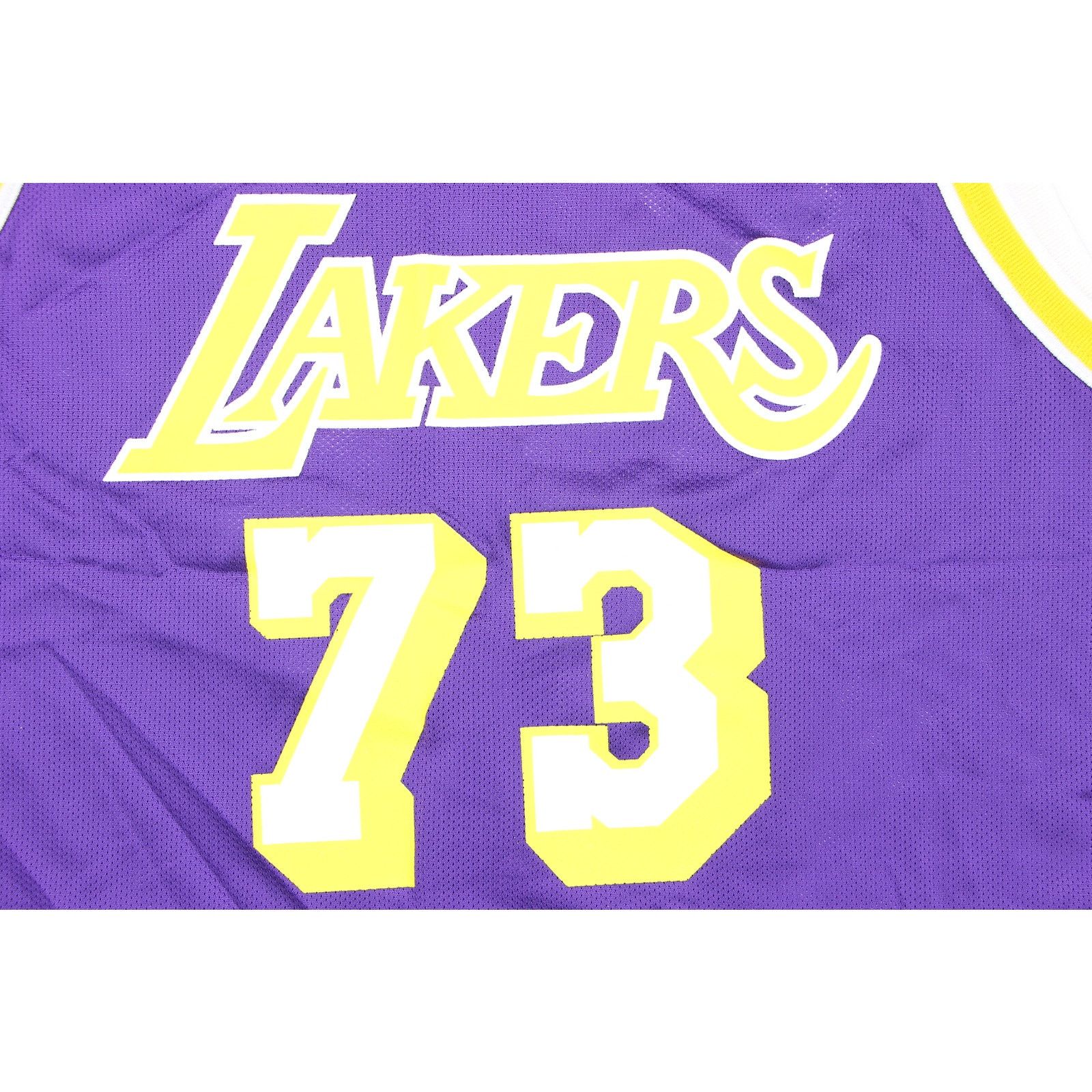 Champion Vintage LA Lakers 73 Dennis Rodman Champion Jersey Deadstock Size US XL / EU 56 / 4 - 6 Thumbnail