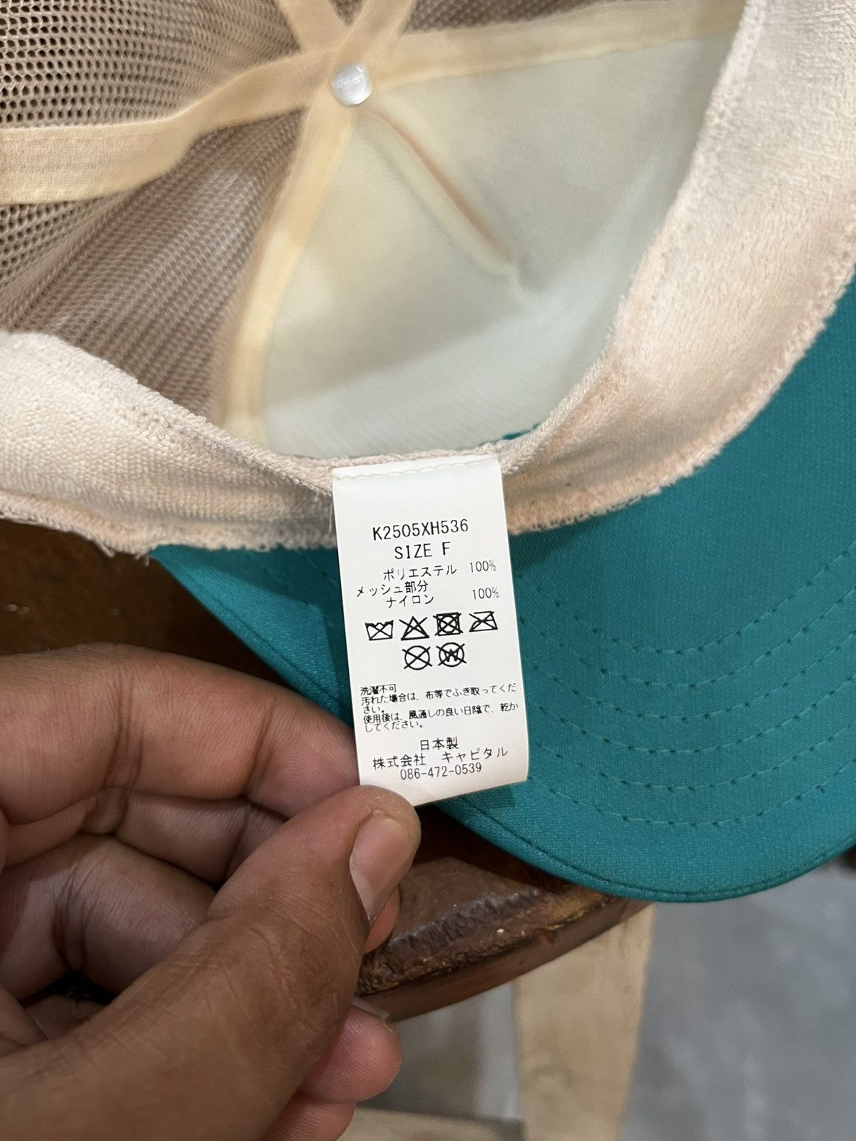 Kapital Kountry Kapital LifeKAPRiccio Trucker Cap Size ONE SIZE - 7 Thumbnail