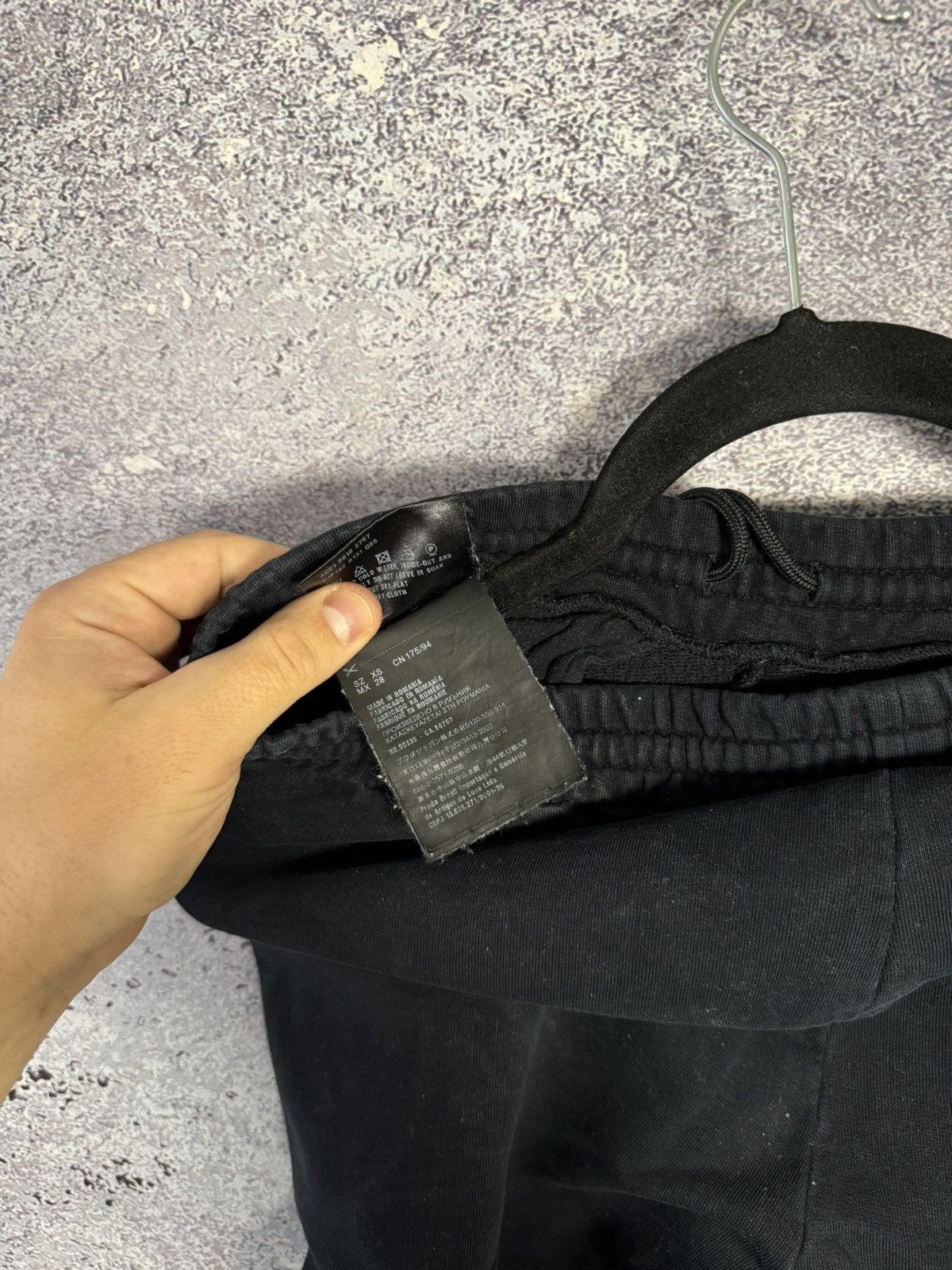 Prada × Vintage PRADA Red tab joggers sweatpants Black oldmoney XS size Size US 30 / EU 46 - 13 Thumbnail