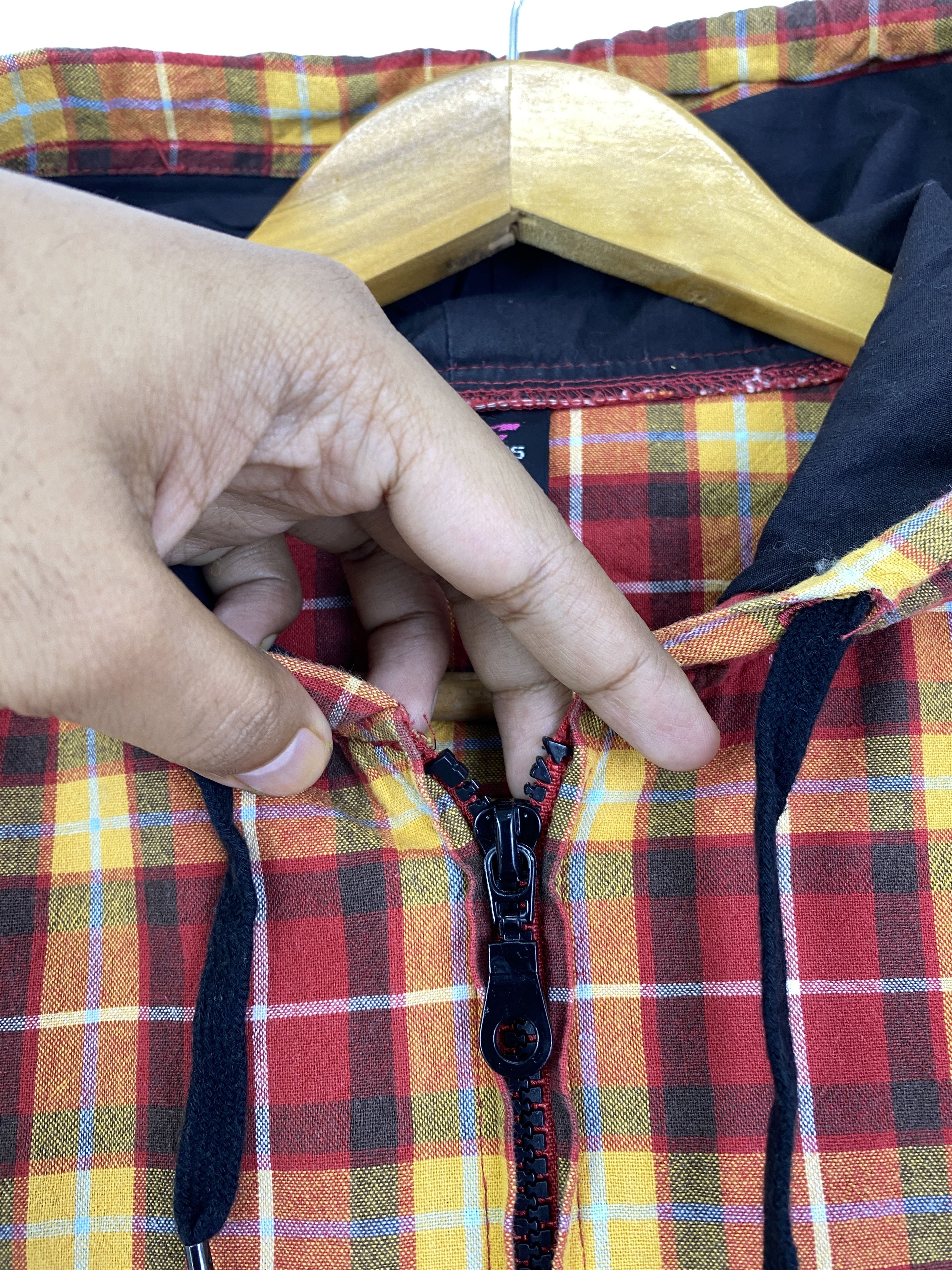Japanese Brand Surf Grass Roots Surfing Hooded Flannel Jacket JA0228 Size US M / EU 48-50 / 2 - 9 Thumbnail