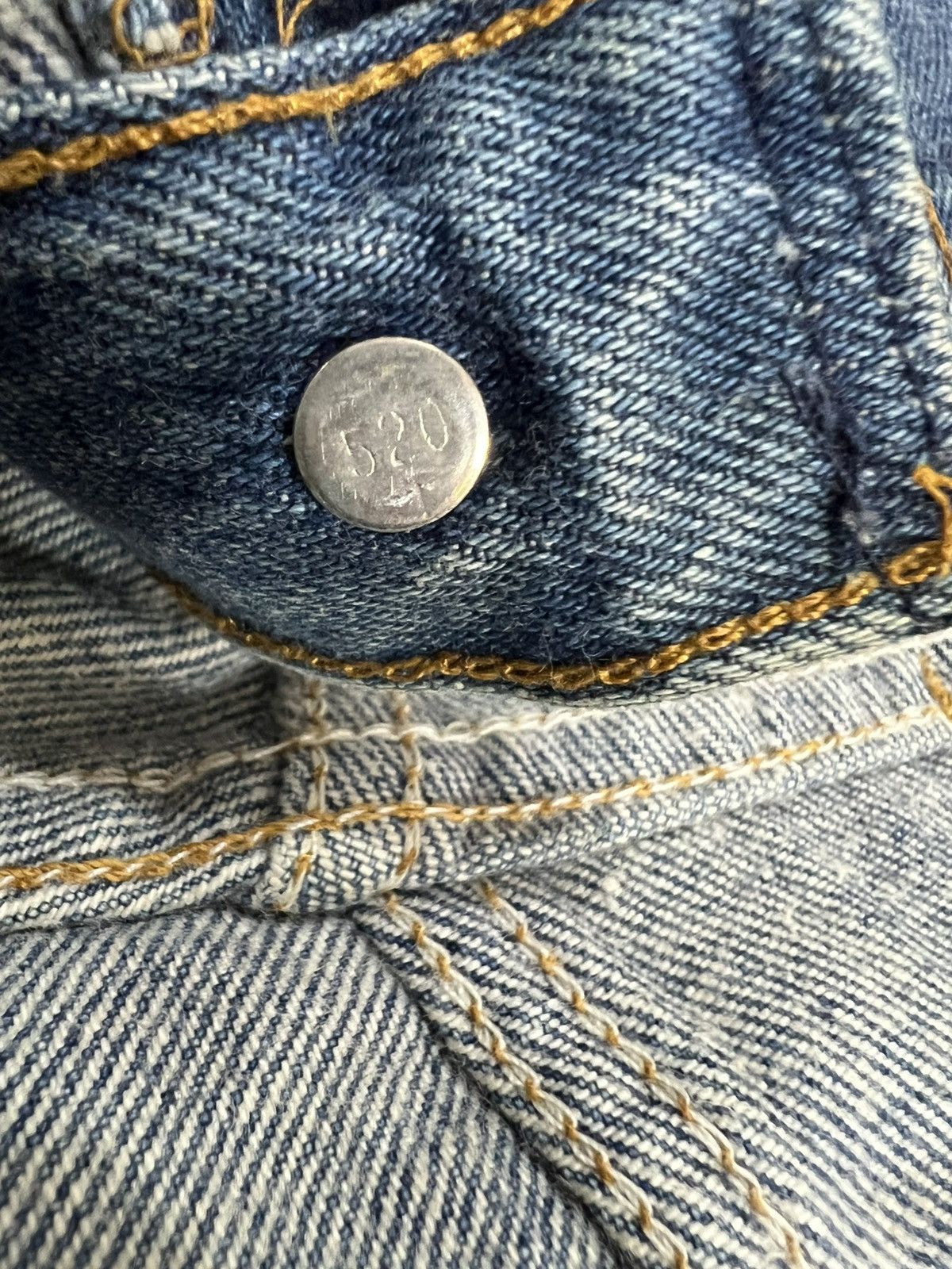 Levi's Vintage 90’s Levis 501XX Small e Non Selvedge Denim Jeans Size US 29 - 8 Thumbnail