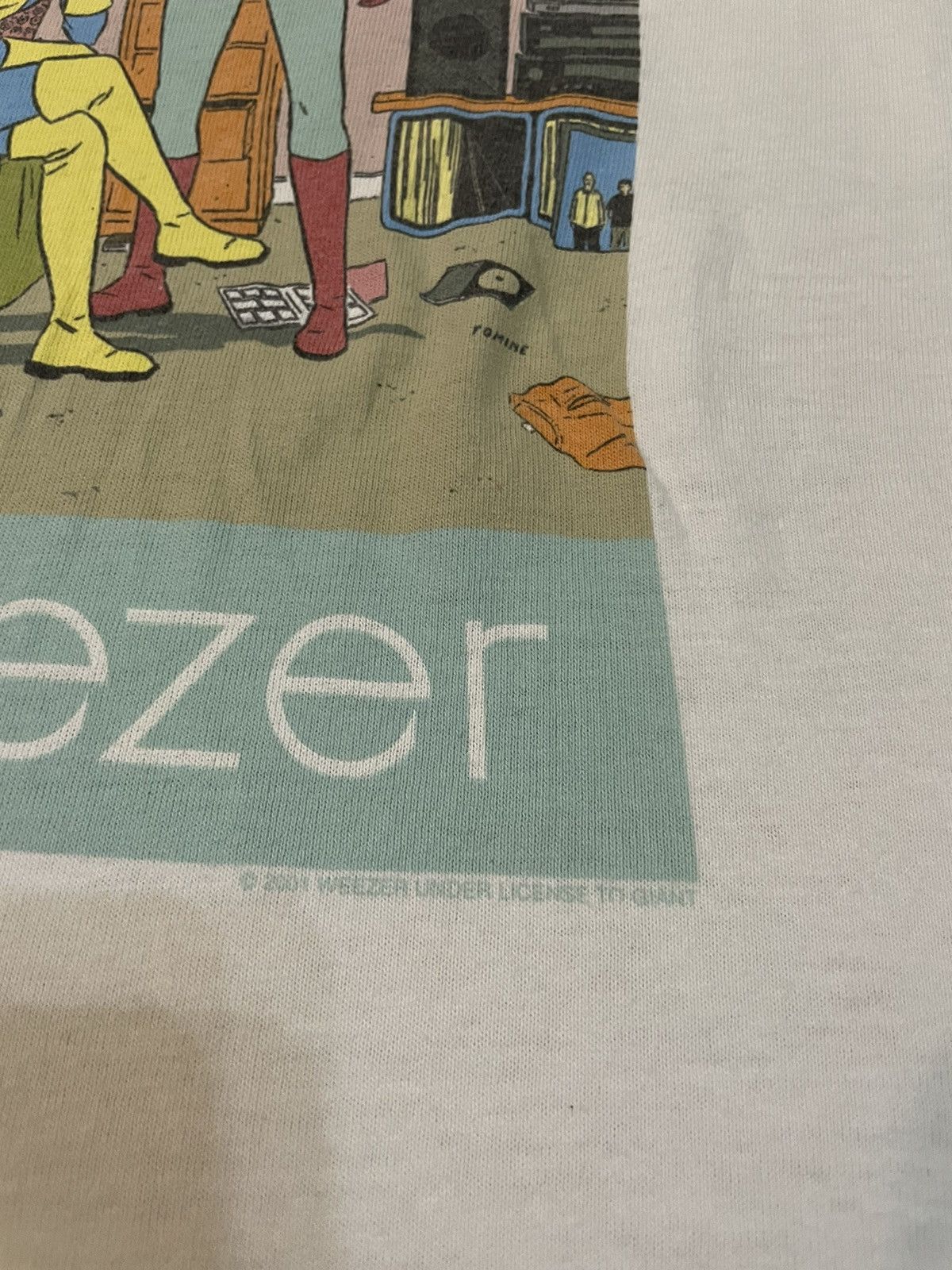 Band Tees Vintage Weezer 2001 Size US M / EU 48-50 / 2 - 5 Thumbnail