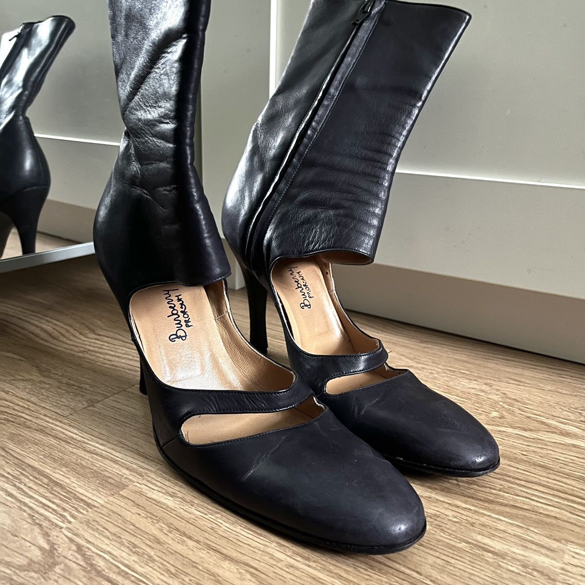 Burberry × Burberry Prorsum Roberto Menichetti SS01 Cutout Ankle Boots Size US 8 / IT 38 - 2 Thumbnail