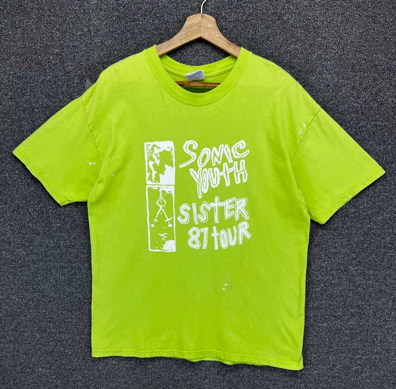 Band Tees Vintage Sonic Youth Punk Rock Band Tees T Shirts Size US M / EU 48-50 / 2 - 1 Thumbnail