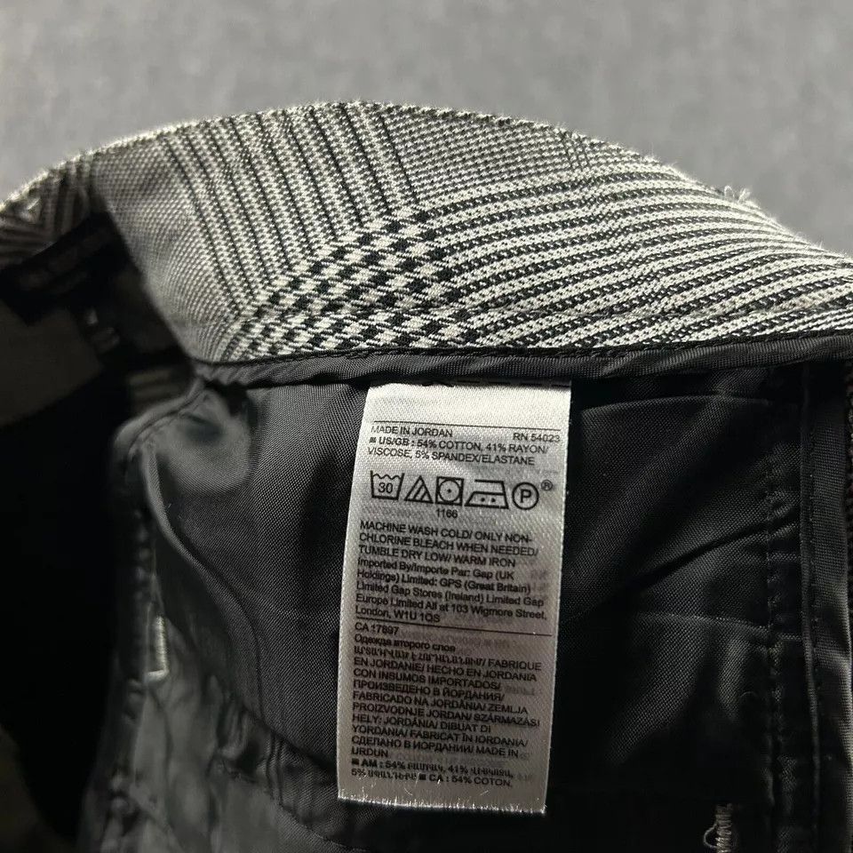 Banana Republic Banana Republic Pants Womens 4 Sloan Glen Check Trousers Size 30" / US 8 / IT 44 - 8 Thumbnail
