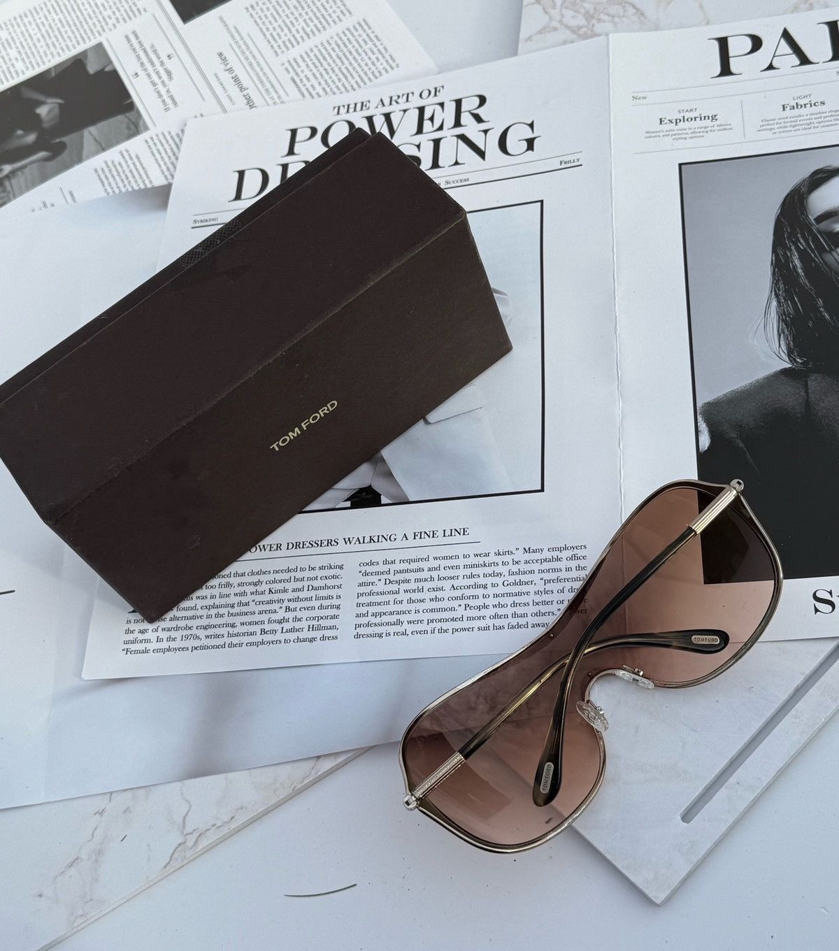 Tom Ford Tom Ford sumglasses Amber TF92 Size ONE SIZE - 7 Thumbnail
