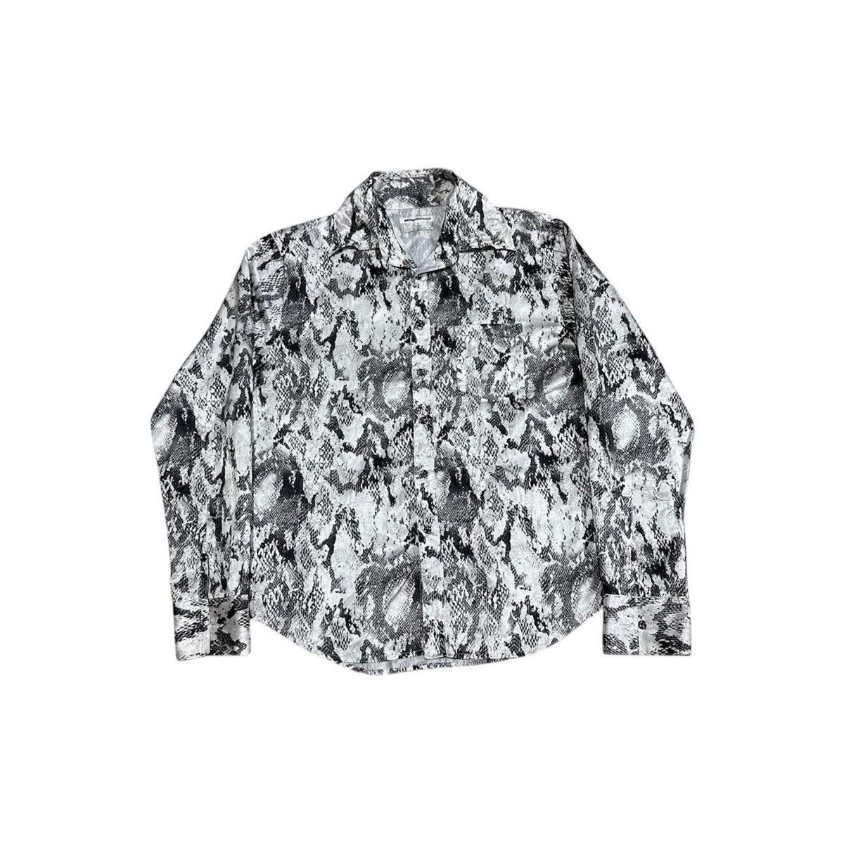Japanese Brand × Le Grande Bleu (L.G.B.) × semanticdesign 🔥Sick Y2K Semantic Design Snakeskin Shirt Goth Punk Size US L / EU 52-54 / 3 - 1 Thumbnail