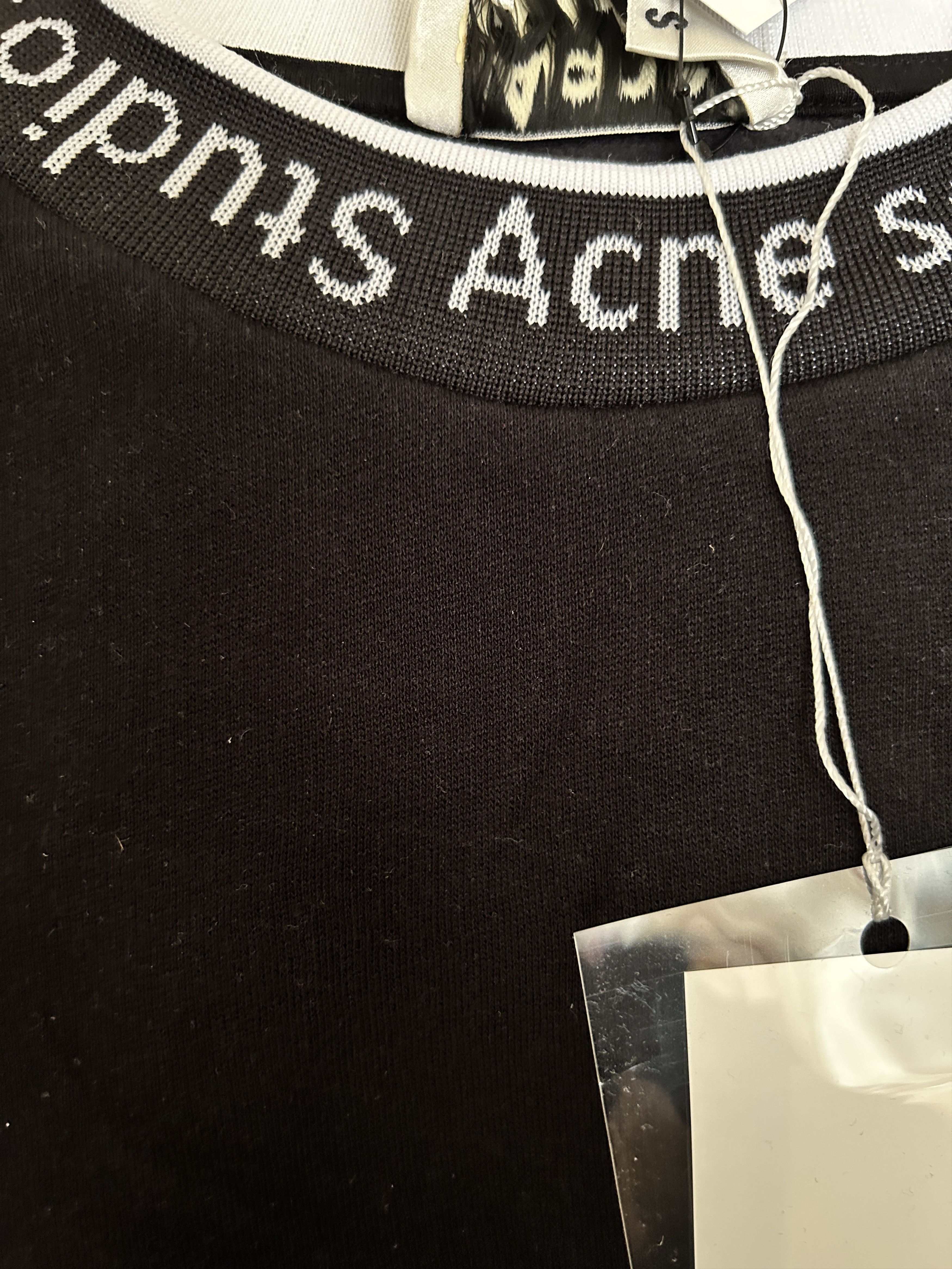 Acne Studios Acne Studios FULTON logo sweatshirt black Size US L / EU 52-54 / 3 - 10 Thumbnail