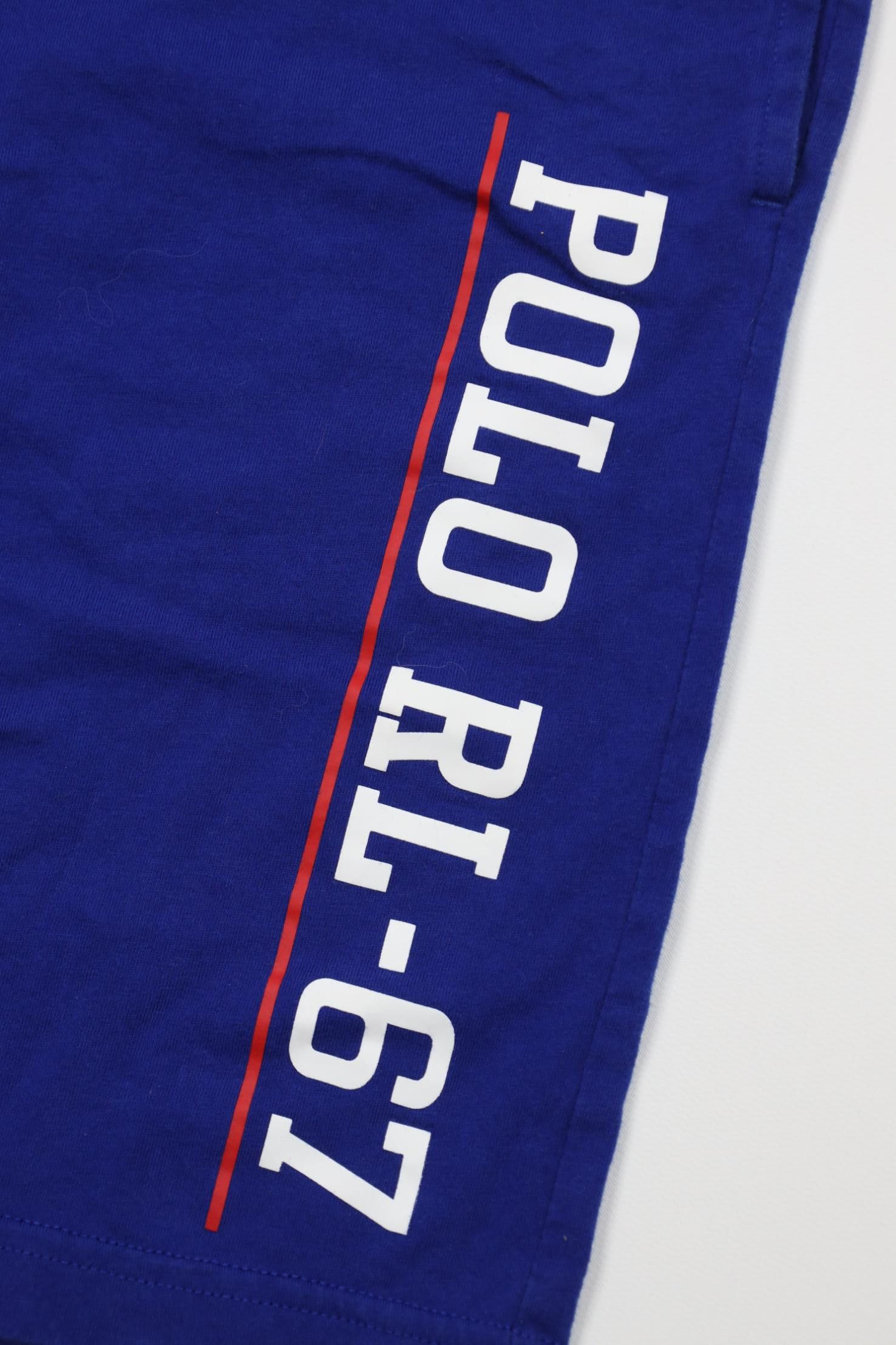 Polo Ralph Lauren Vintage Y2K Ralph Lauren Spell Above Knee Sleep Shorts Blue Size US 34 / EU 50 - 5 Thumbnail