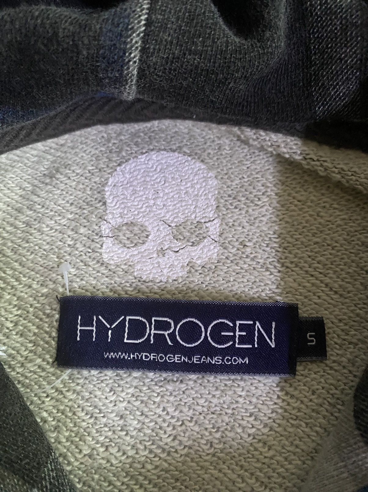 Designer × HYDROGEN × Vintage HYDROGEN Skull Big Logo Hoodie Size US M / EU 48-50 / 2 - 8 Thumbnail