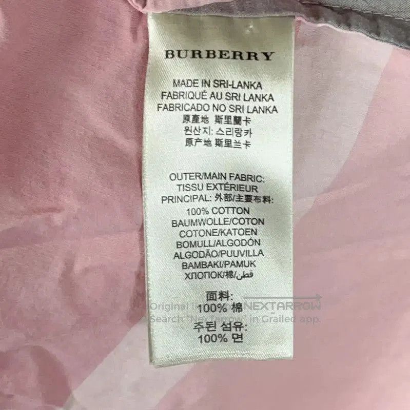 Burberry Burberry Pink Cotton Women's Shirt. Size XS / US 0-2 / IT 36-38 - 5 Thumbnail