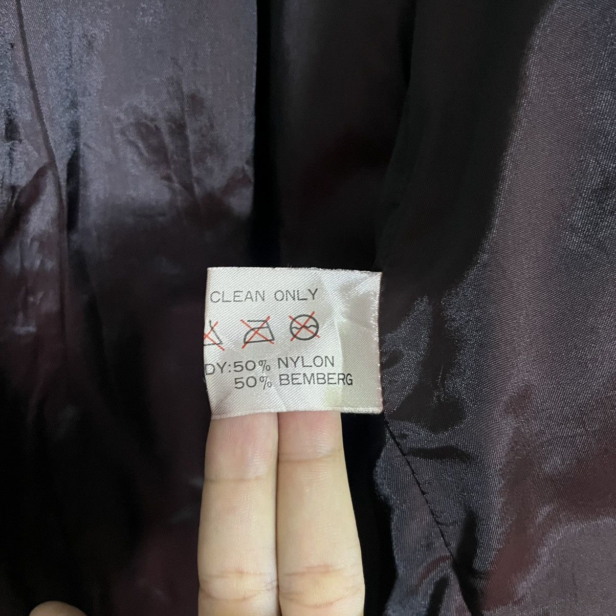 If Six Was Nine VINTAGE FURLIER SUEDE LEATHER DOUBLE BREASTED COAT Size US L / EU 52-54 / 3 - 9 Thumbnail