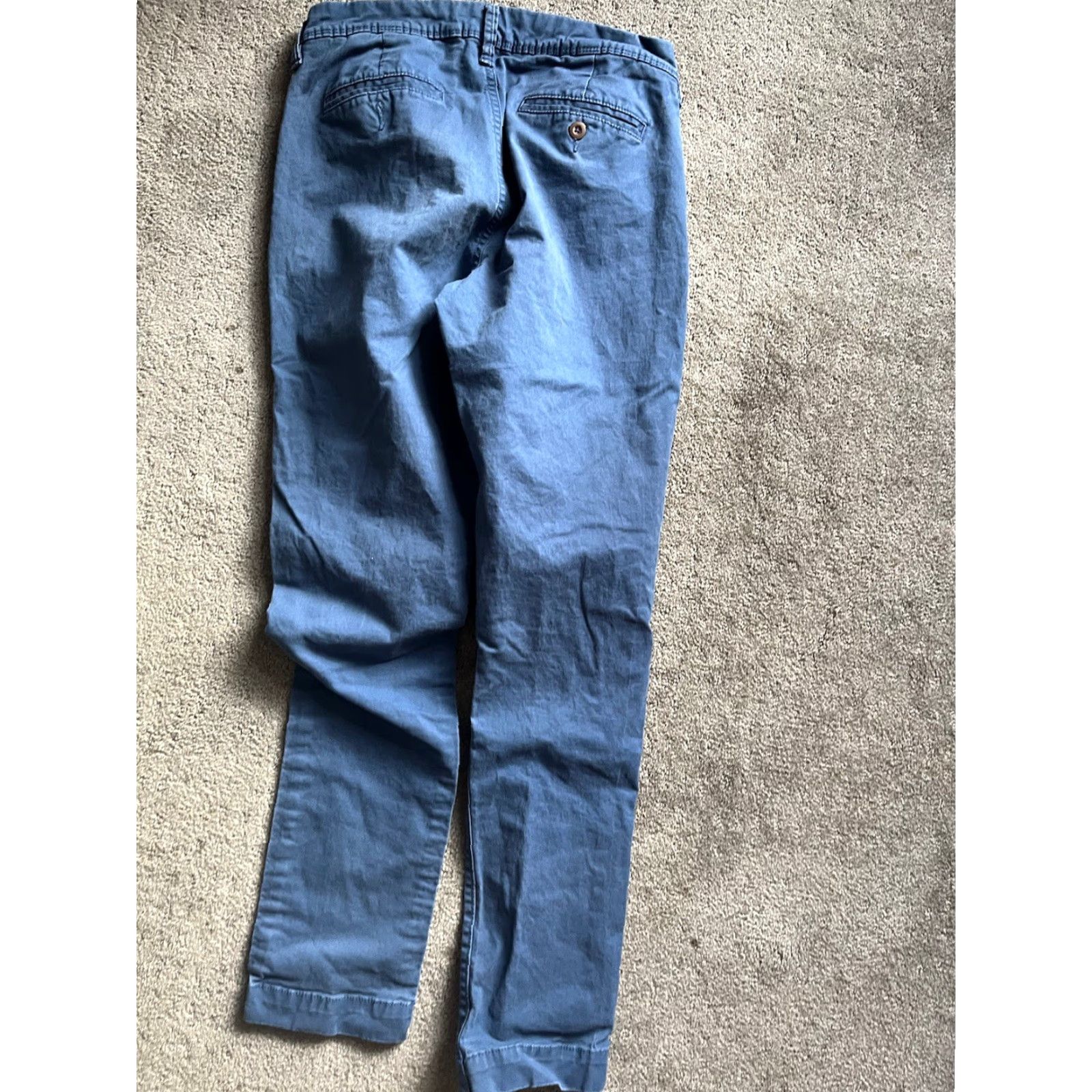 Vintage VINTAGE Aeropostale Slim Straight Leg Chino Pants Men Size 28x32 Blue Classic Casual Size US 28 / EU 44 - 3 Thumbnail
