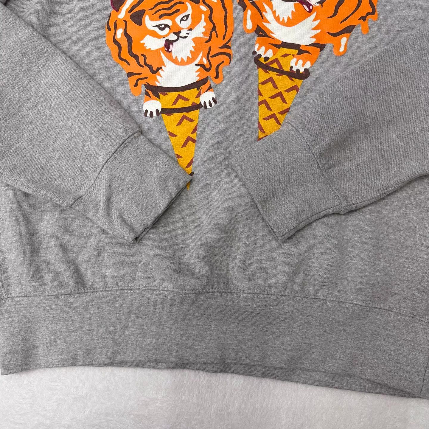 Icecream ICECREAM Gray Tiger Ice Cream Hoodie Q10 Size US S / EU 44-46 / 1 - 2 Thumbnail