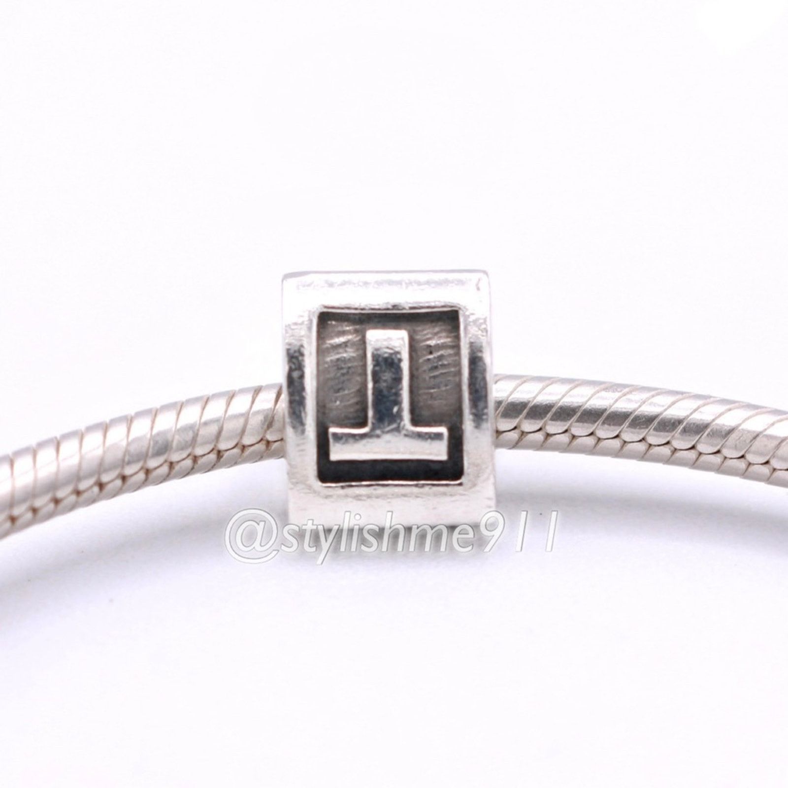 pandora Authentic PANDORA Retired Alphabet Bead - Letter T - 790323T Size ONE SIZE - 4 Thumbnail