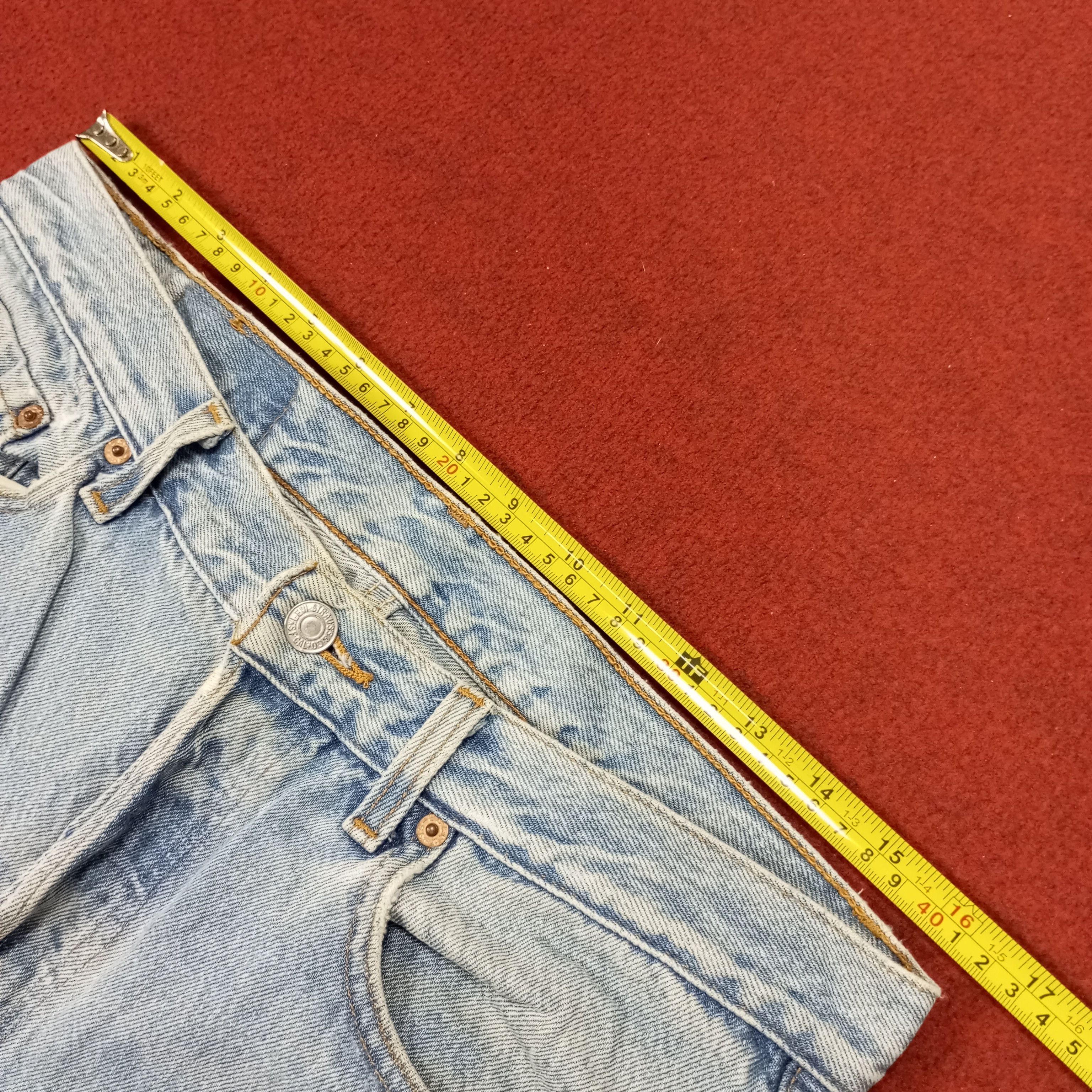 Levi's × Vintage Levis Fashion Style Custom Design Distressed Jeans Size US 33 - 7 Thumbnail