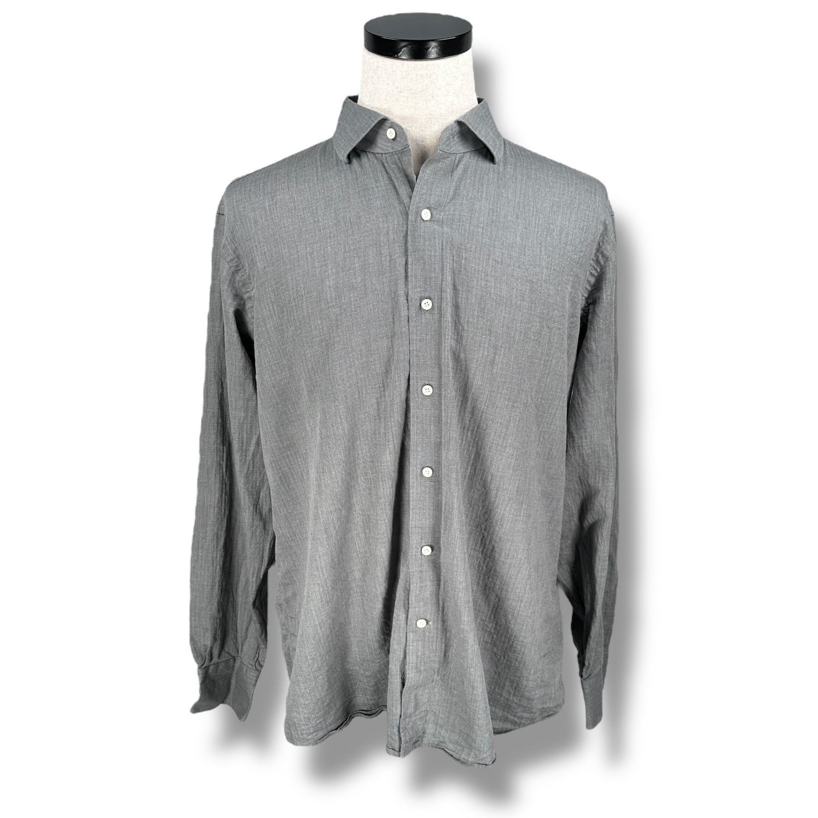 Peter Millar Peter Millar Crown Crafted Fleece Finish Shirt Mens XL Gray Size US XL / EU 56 / 4 - 1 Thumbnail