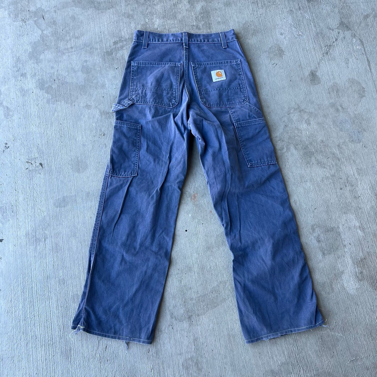 Carhartt × Vintage Carhartt blue WSK189 work wear carpenter pants Size US 26 / EU 42 - 4 Thumbnail