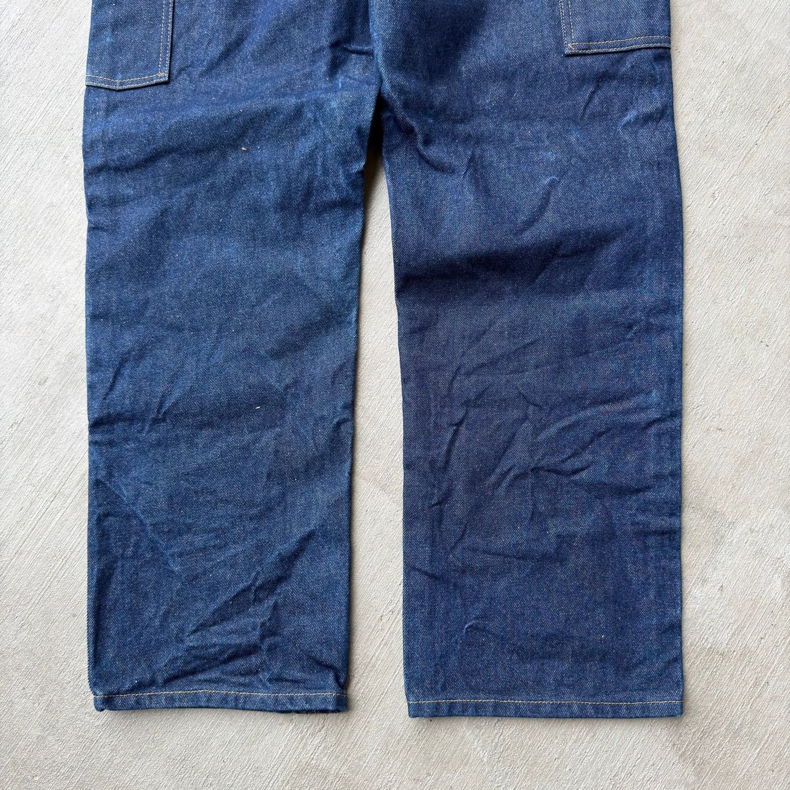 Carhartt × Vintage Carhartt denim blue jean double knee work carpenter pants Size US 35 - 6 Thumbnail